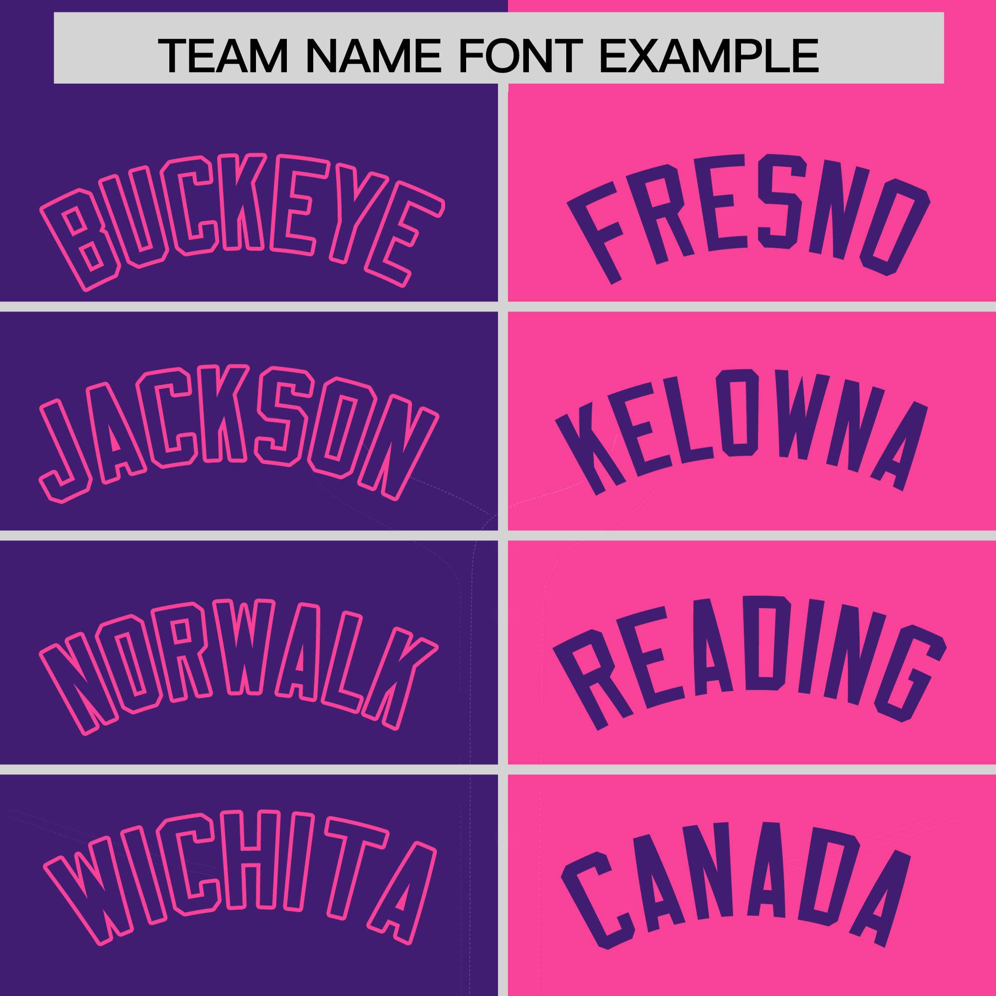 Custom Purple Pink Split Fashion Coconut Tree Design Authentic Baseball Jersey| KXKSHOP