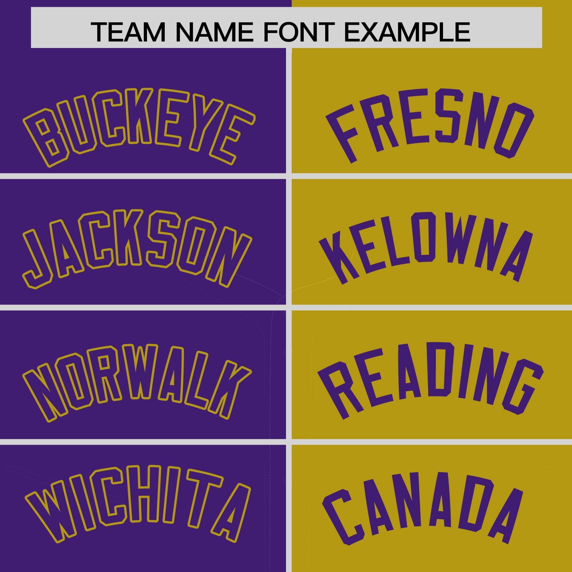 Custom Purple Old Gold Split Fashion Coconut Tree Design Authentic Baseball Jersey| KXKSHOP