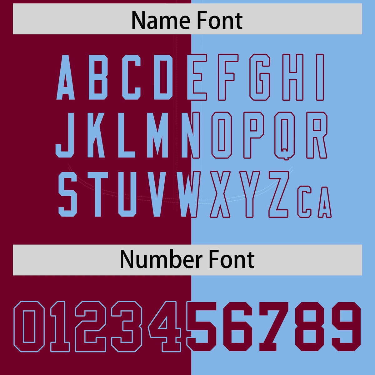 Custom Crimson Powder Blue Split Fashion Coconut Tree Design Authentic Baseball Jersey| KXKSHOP