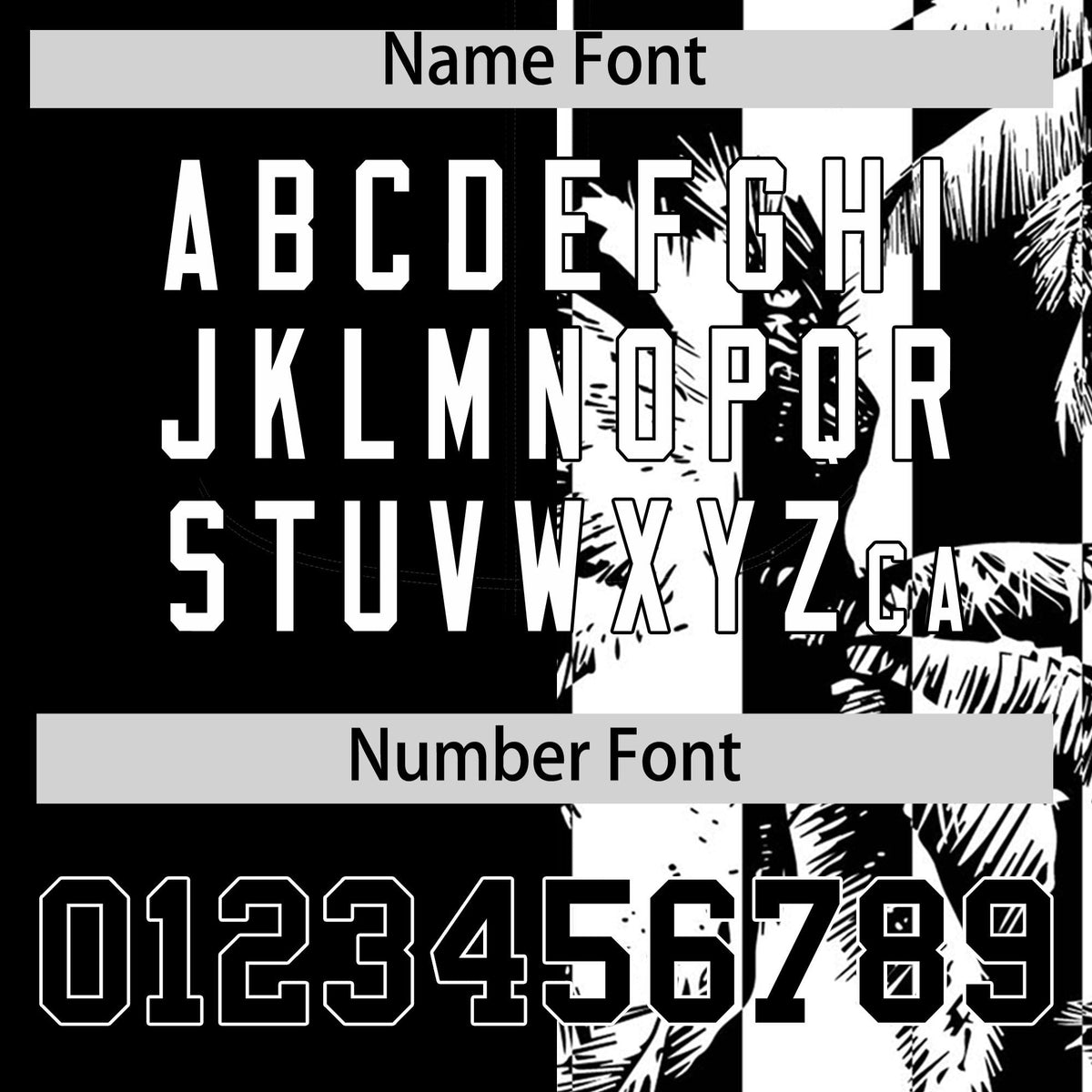 Custom Black White Split Fashion Coconut Tree Design Authentic Baseball Jersey| KXKSHOP