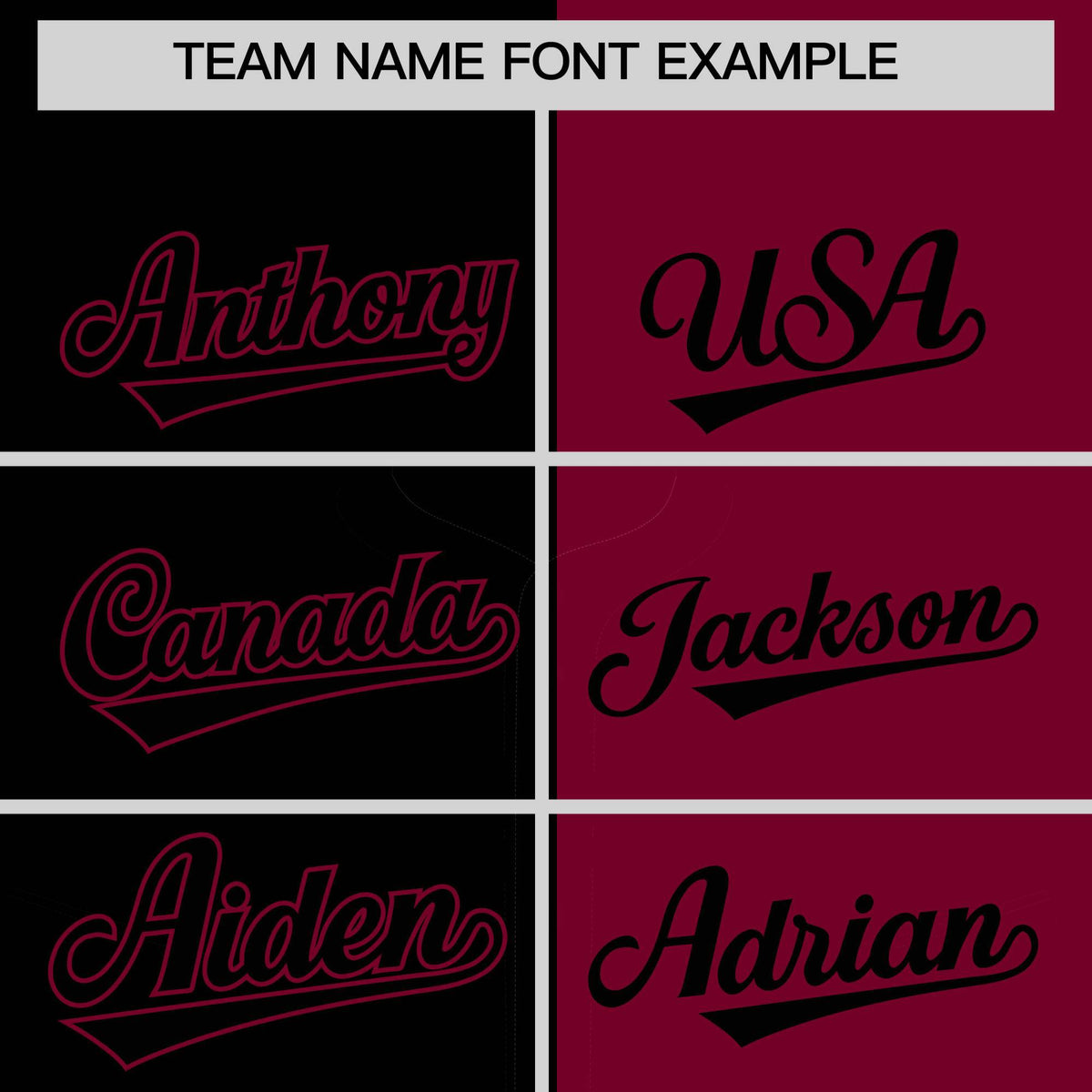 Custom Black Crimson Split Fashion Coconut Tree Design Authentic Baseball Jersey| KXKSHOP