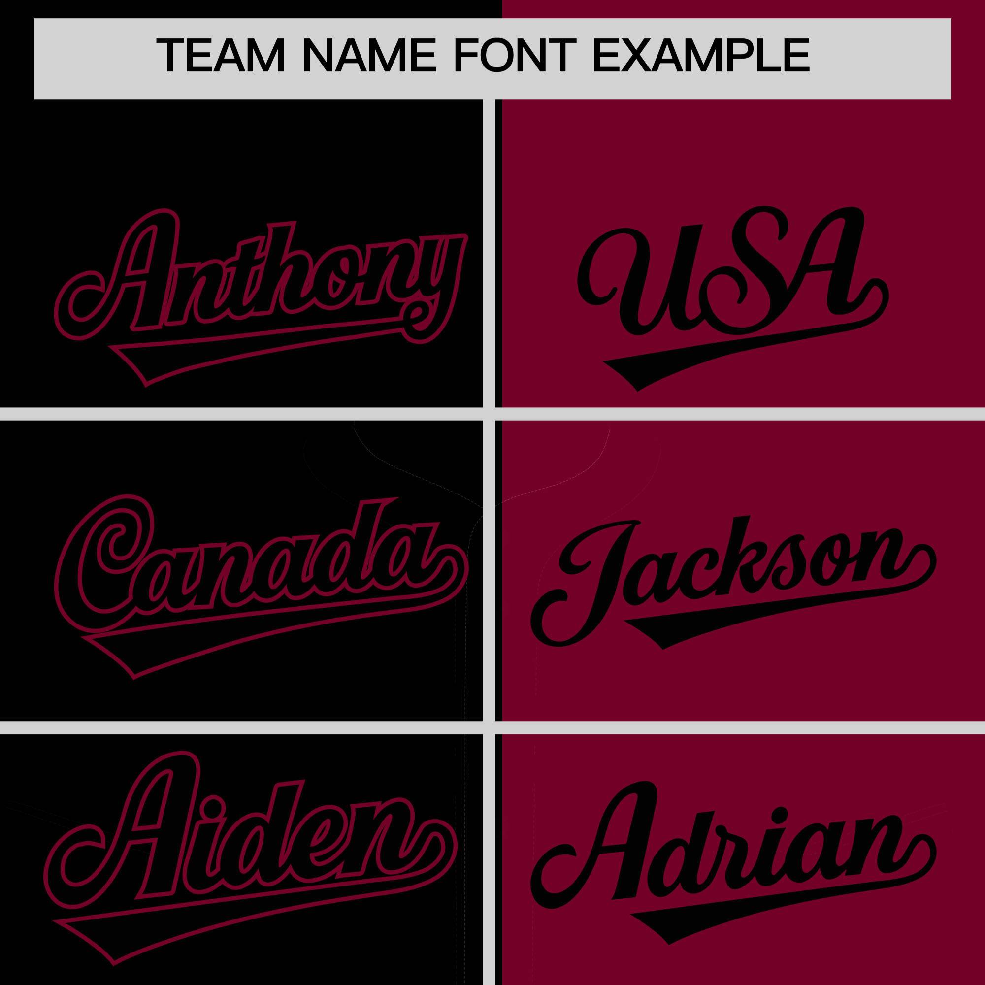 Custom Black Crimson Split Fashion Coconut Tree Design Authentic Baseball Jersey| KXKSHOP