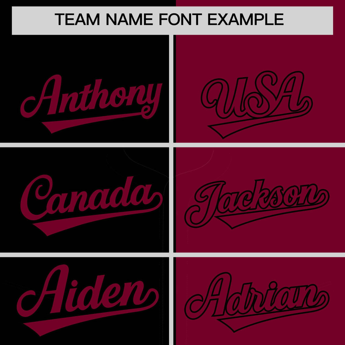 Custom Black Crimson Split Fashion Coconut Tree Design Authentic Baseball Jersey| KXKSHOP