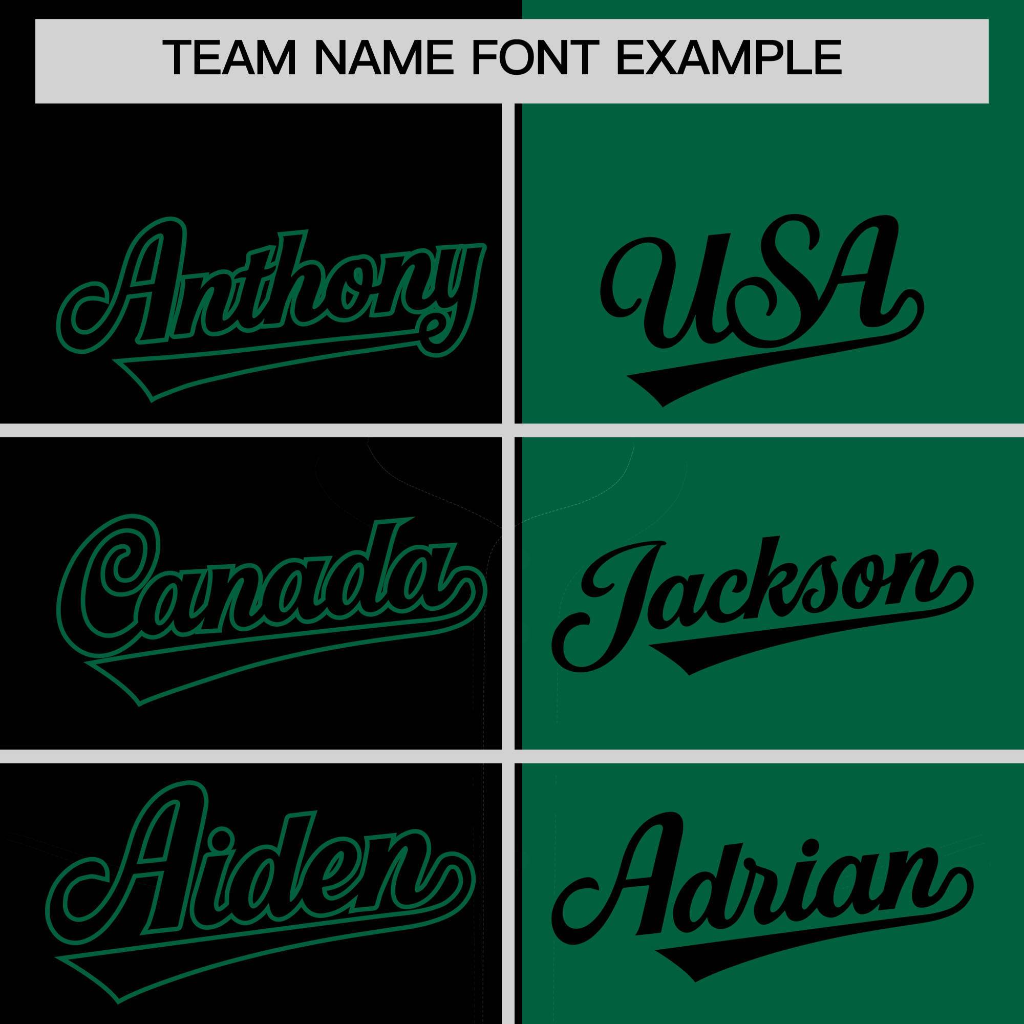 Custom Black Kelly Green Split Fashion Coconut Tree Design Authentic Baseball Jersey| KXKSHOP