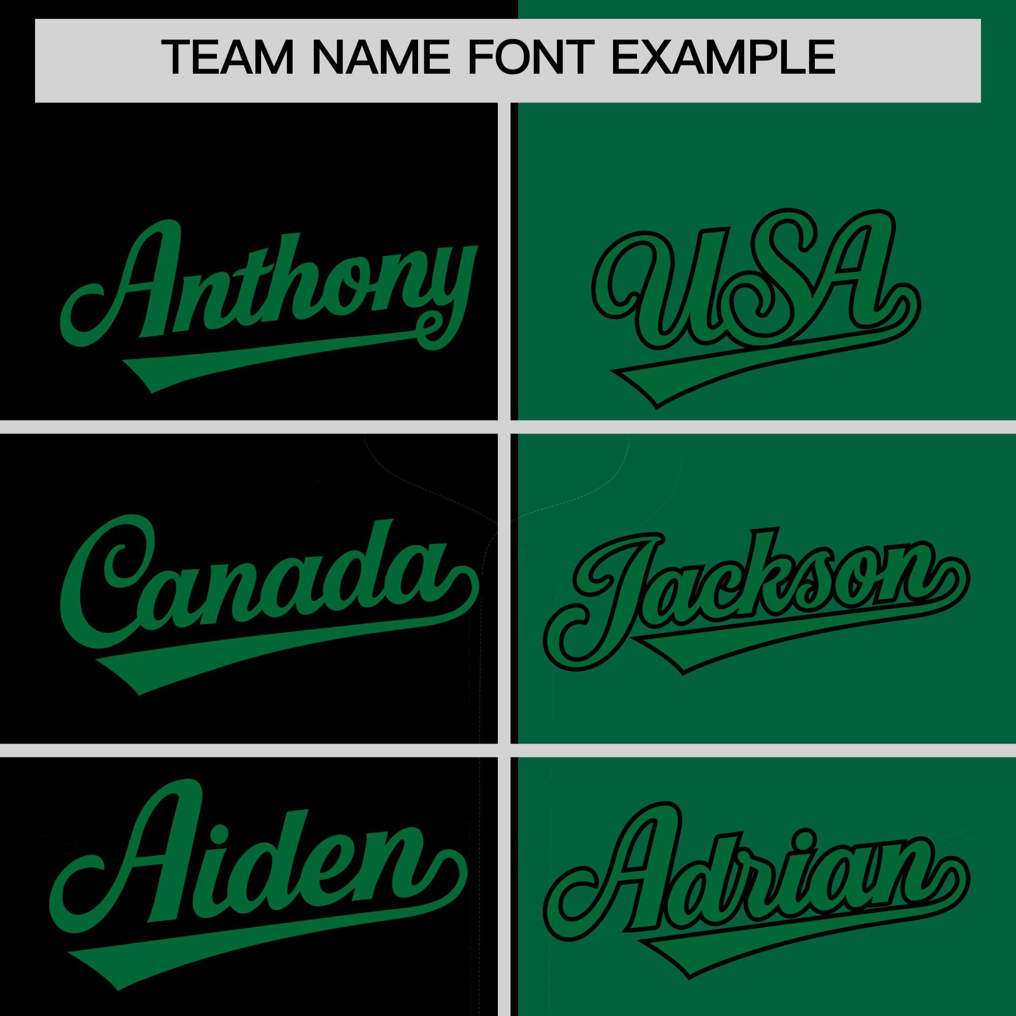 Custom Black Kelly Green Split Fashion Coconut Tree Design Authentic Baseball Jersey| KXKSHOP