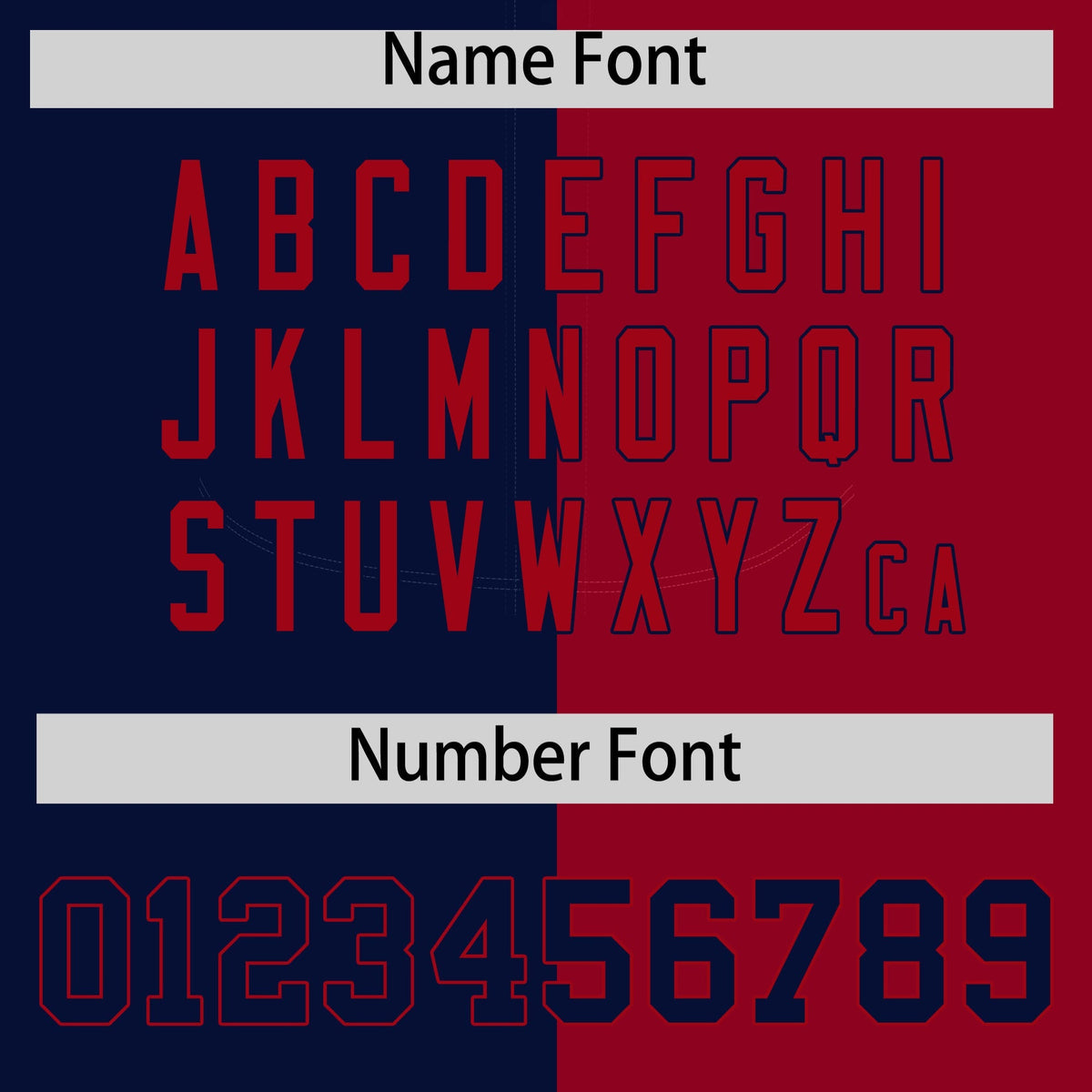 Custom Navy Red Split Fashion Coconut Tree Design Authentic Baseball Jersey| KXKSHOP