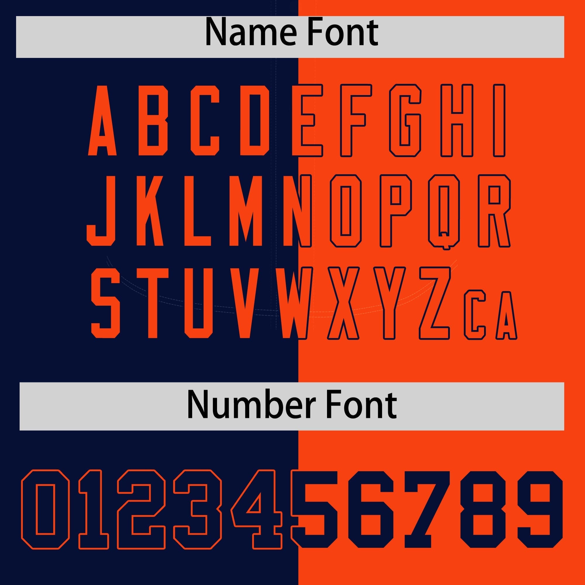 Custom Navy Orange Split Fashion Coconut Tree Design Authentic Baseball Jersey| KXKSHOP