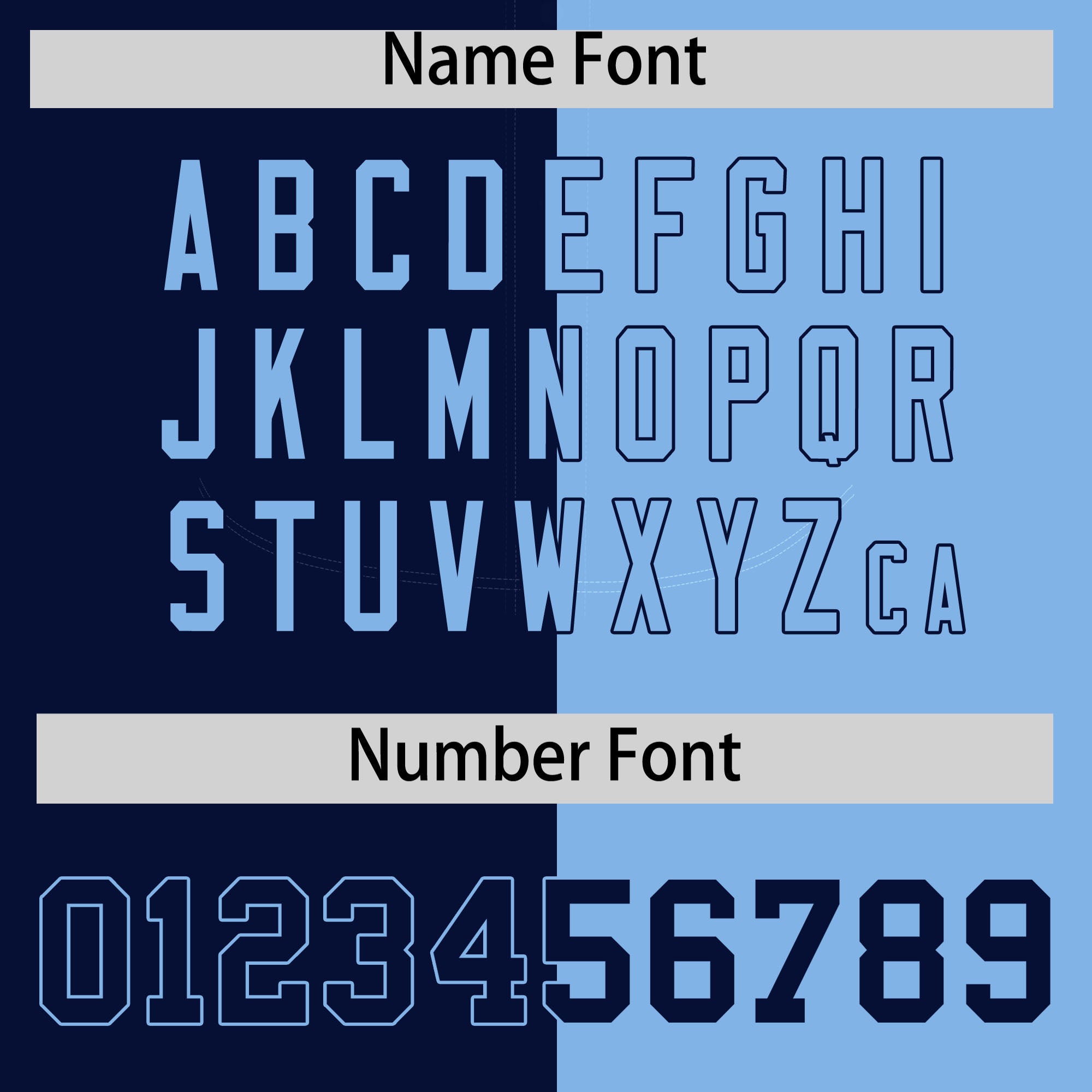 Custom Navy Powder Blue Split Fashion Coconut Tree Design Authentic Baseball Jersey| KXKSHOP