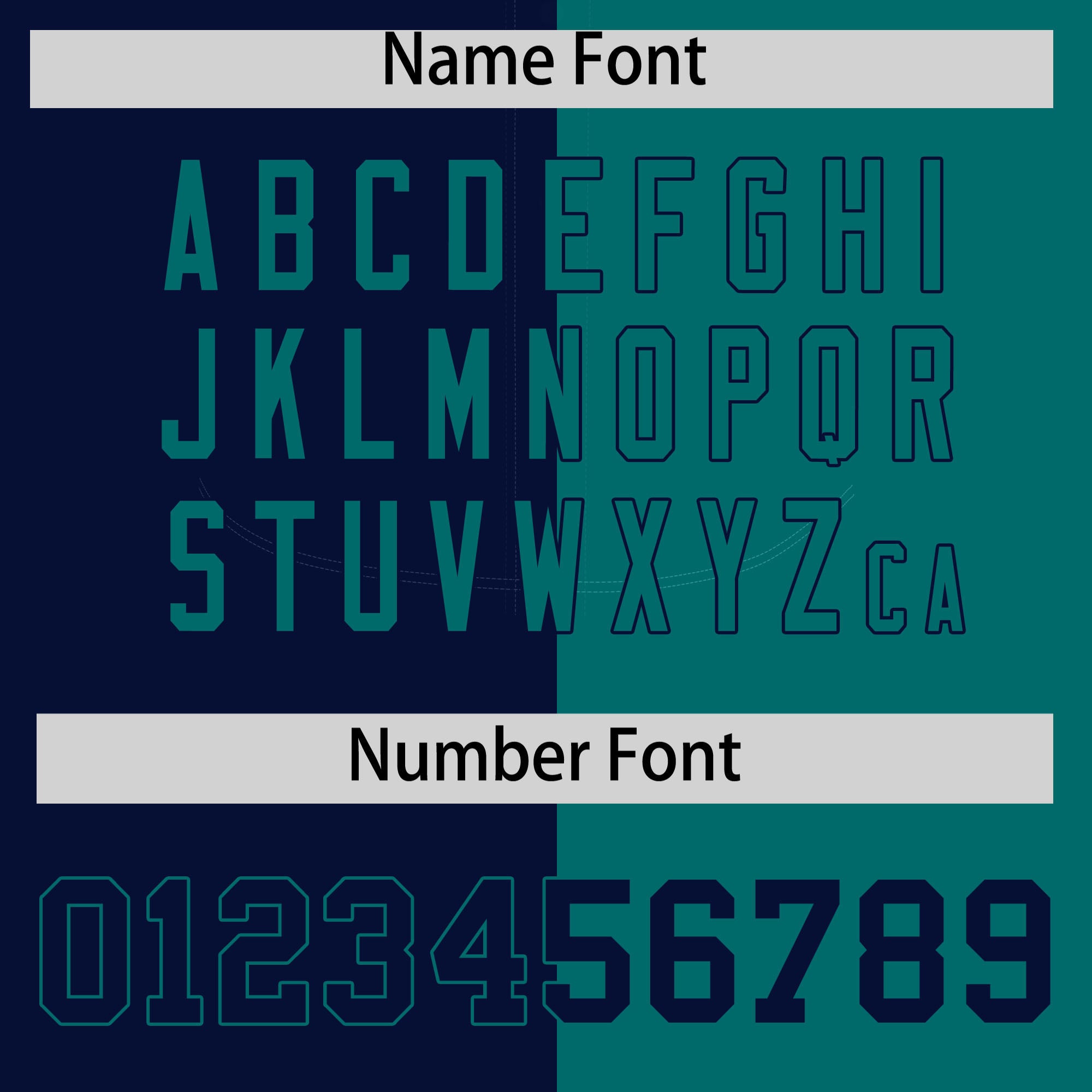 Custom Navy Aqua Split Fashion Coconut Tree Design Authentic Baseball Jersey| KXKSHOP