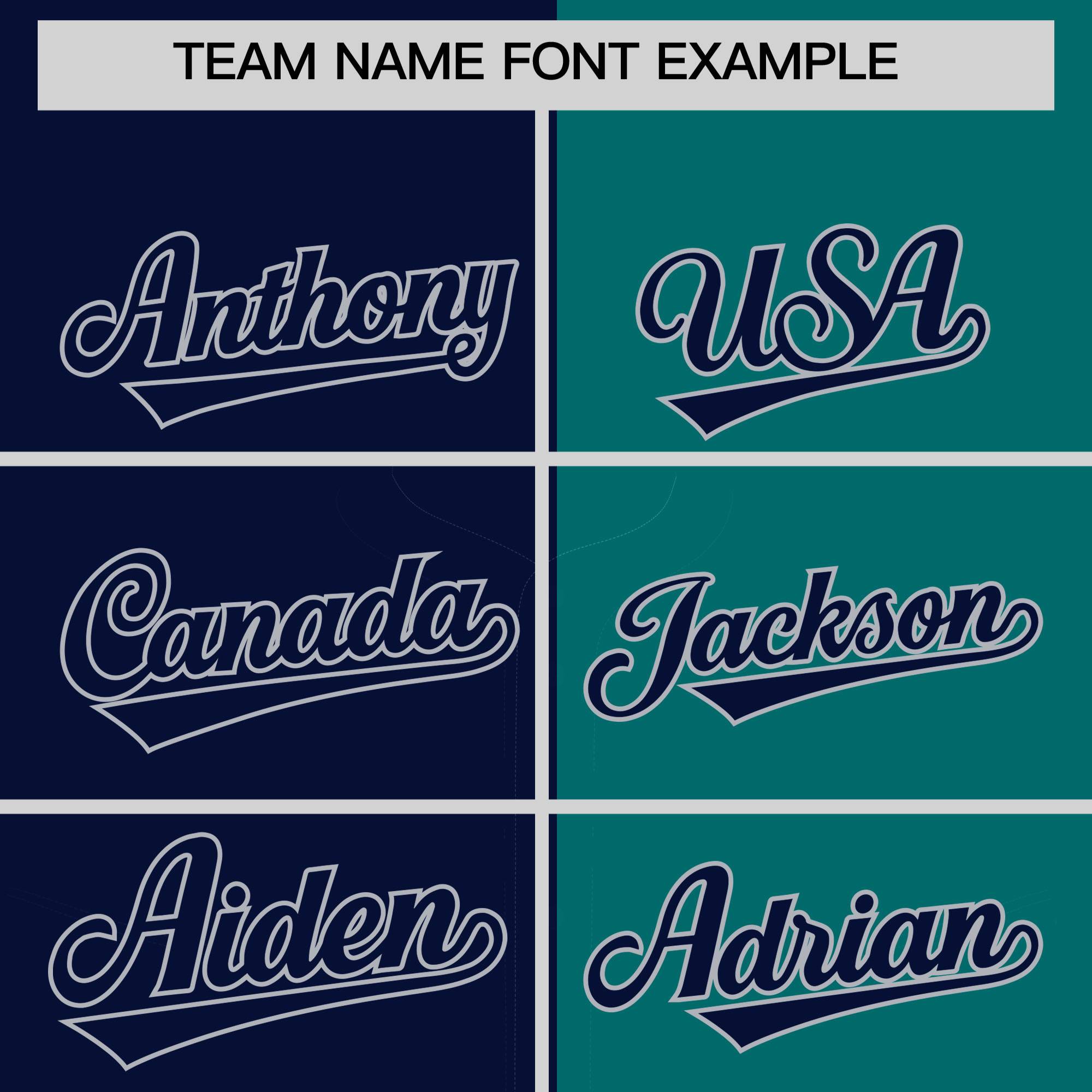 Custom Navy Aqua Split Fashion Coconut Tree Design Authentic Baseball Jersey| KXKSHOP