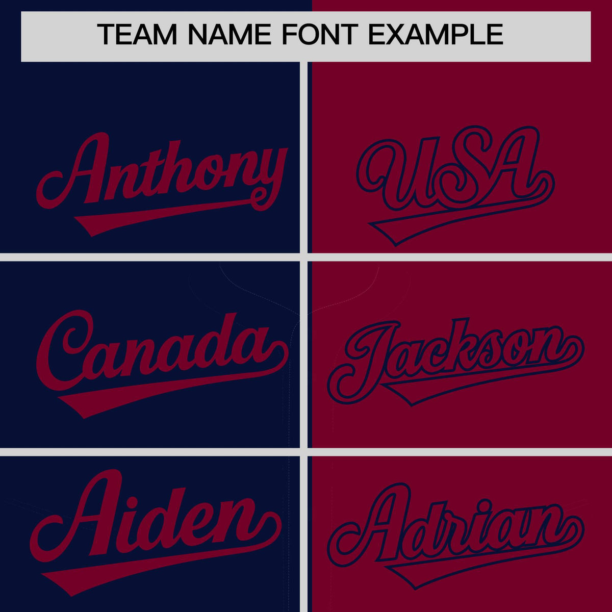 Custom Navy Crimson Split Fashion Coconut Tree Design Authentic Baseball Jersey| KXKSHOP