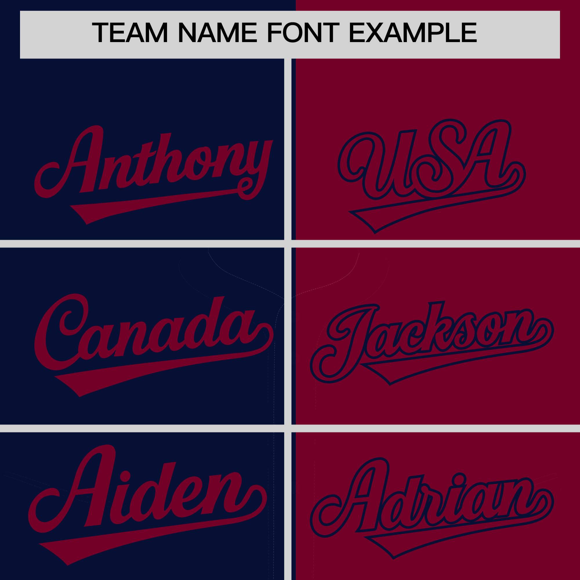 Custom Navy Crimson Split Fashion Coconut Tree Design Authentic Baseball Jersey| KXKSHOP