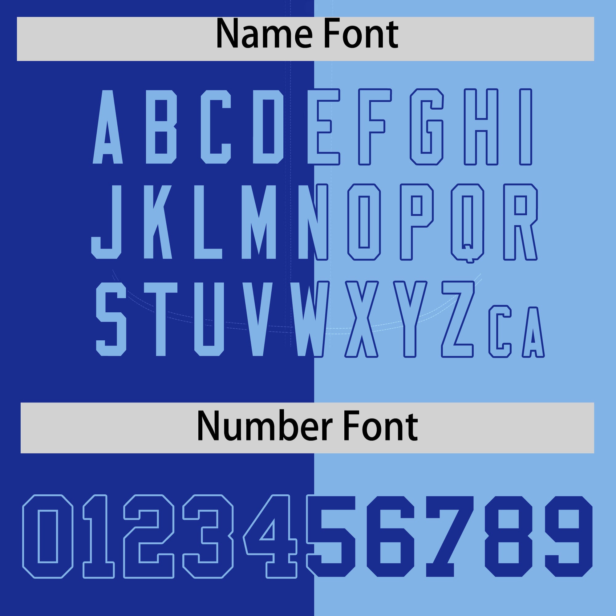 Custom Royal Powder Blue Split Fashion Coconut Tree Design Authentic Baseball Jersey| KXKSHOP