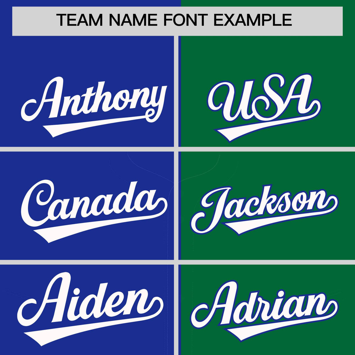 Custom Royal Kelly Green Split Fashion Coconut Tree Design Authentic Baseball Jersey| KXKSHOP