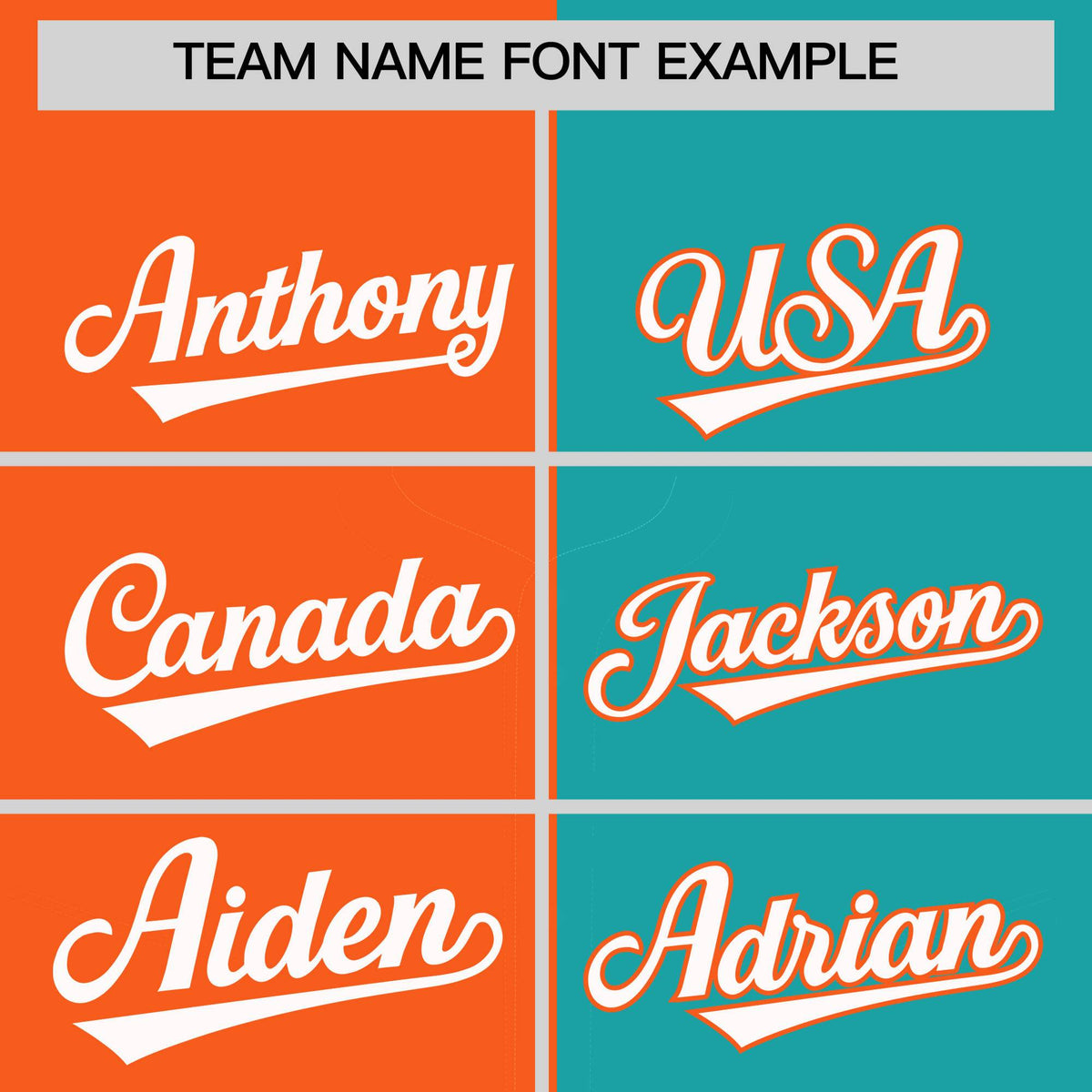 Custom Orange Aqua Split Fashion Coconut Tree Design Authentic Baseball Jersey| KXKSHOP