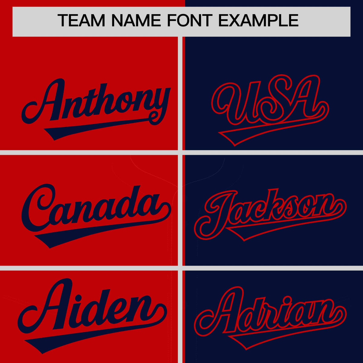 Custom Red Navy Split Fashion Coconut Tree Design Authentic Baseball Jersey| KXKSHOP