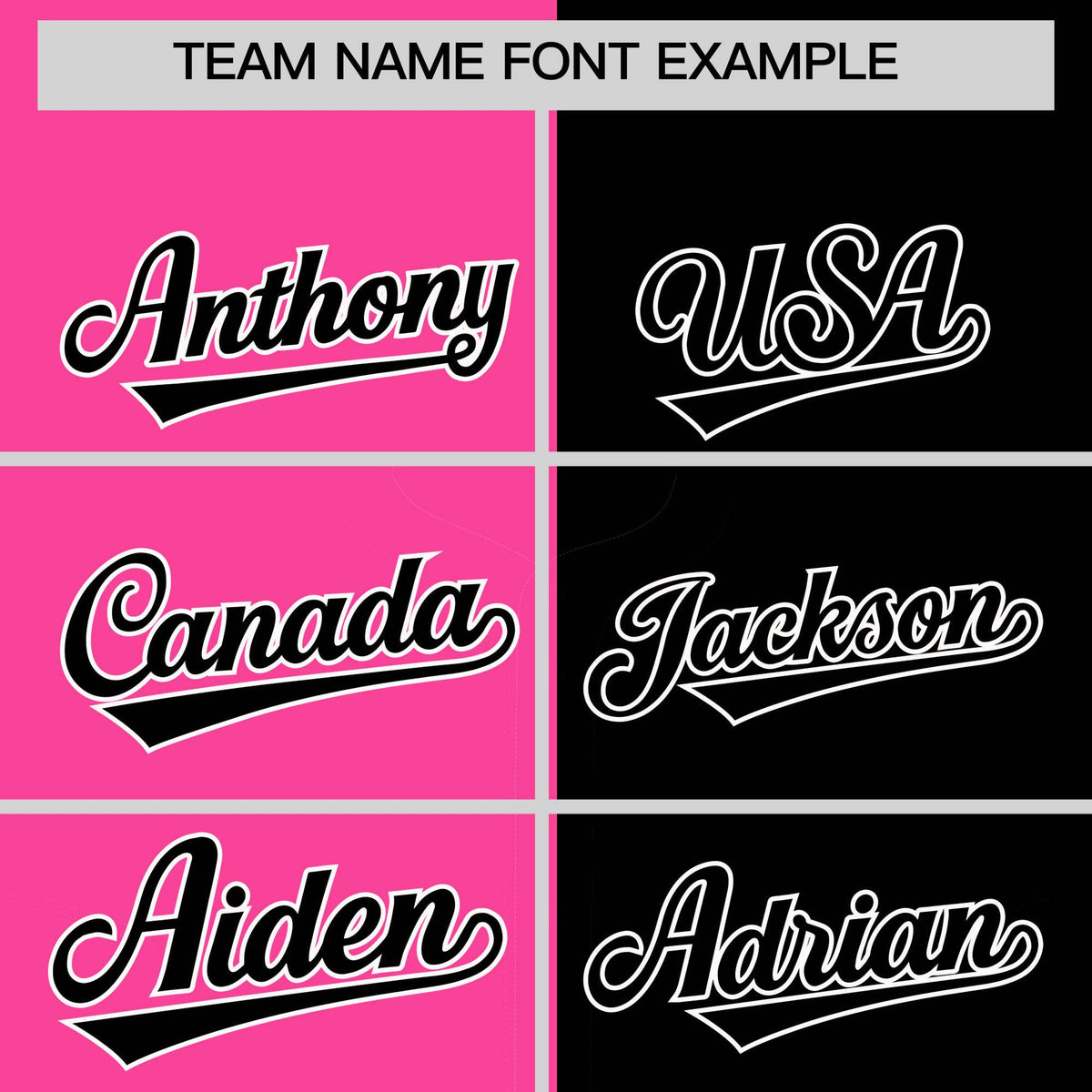 Custom Pink Black Split Fashion Coconut Tree Design Authentic Baseball Jersey| KXKSHOP