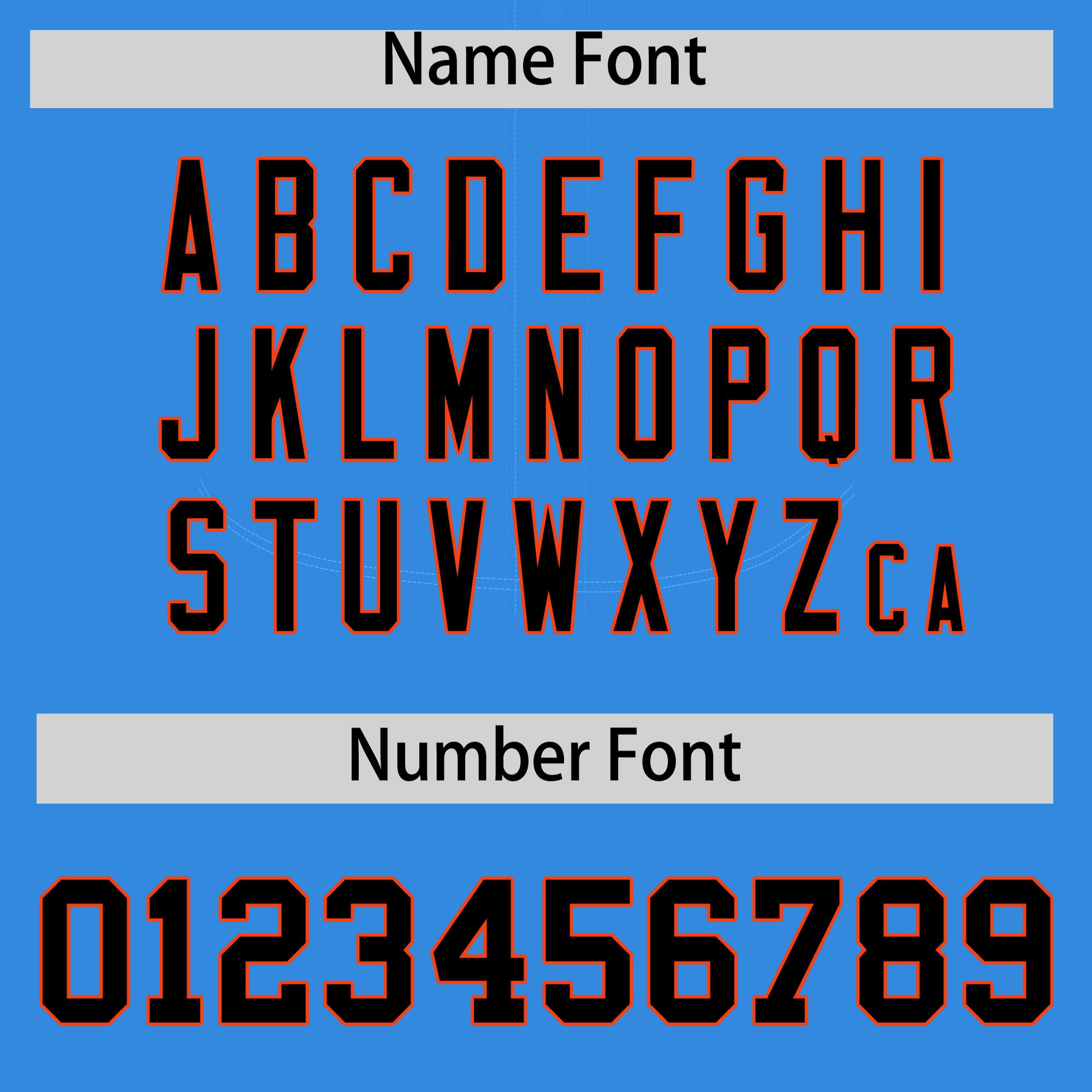 Custom Powder Blue Orange Split Fashion Coconut Tree Design Authentic Baseball Jersey| KXKSHOP