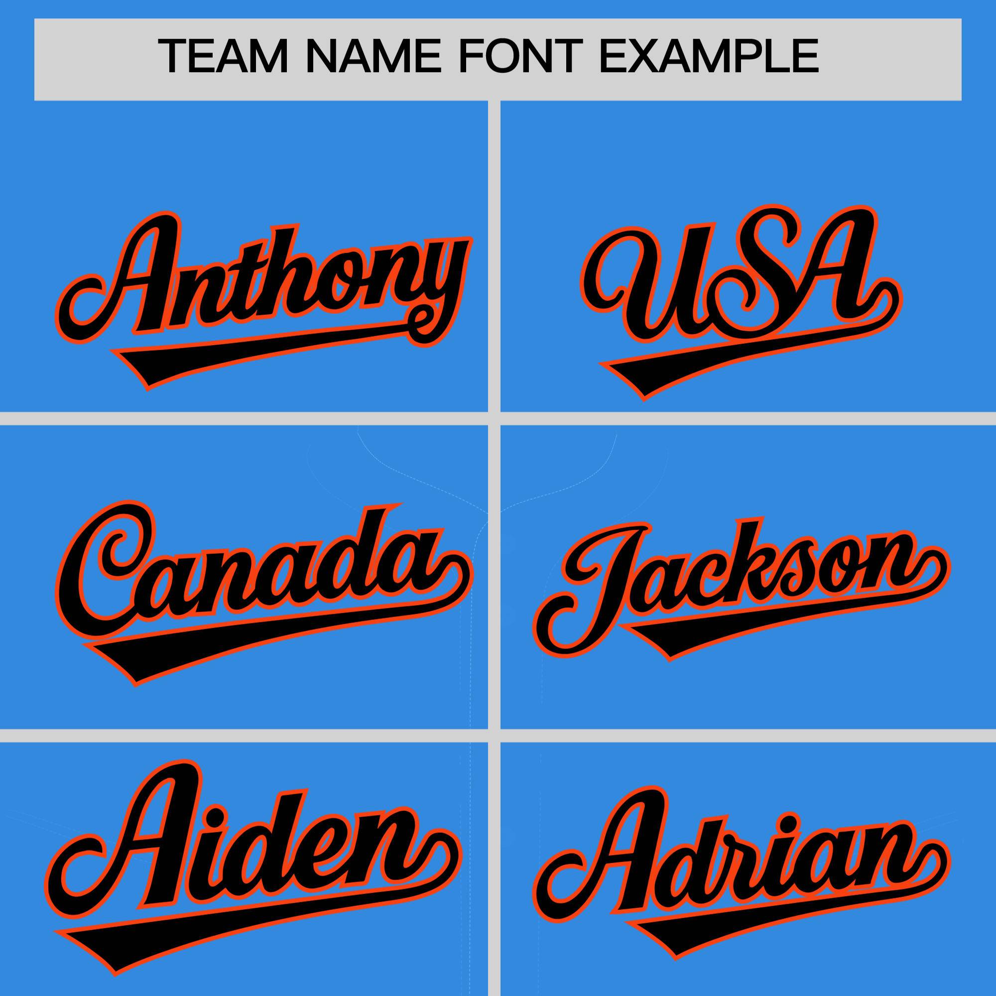 Custom Powder Blue Orange Split Fashion Coconut Tree Design Authentic Baseball Jersey| KXKSHOP