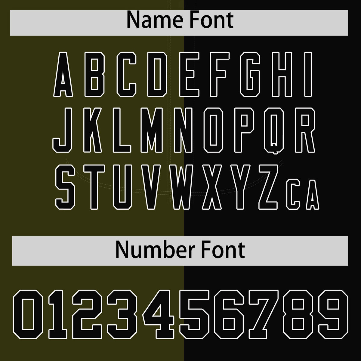 Custom Olive Black Split Fashion Coconut Tree Design Authentic Baseball Jersey| KXKSHOP