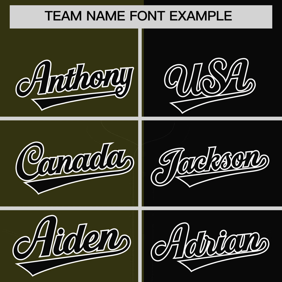 Custom Olive Black Split Fashion Coconut Tree Design Authentic Baseball Jersey| KXKSHOP