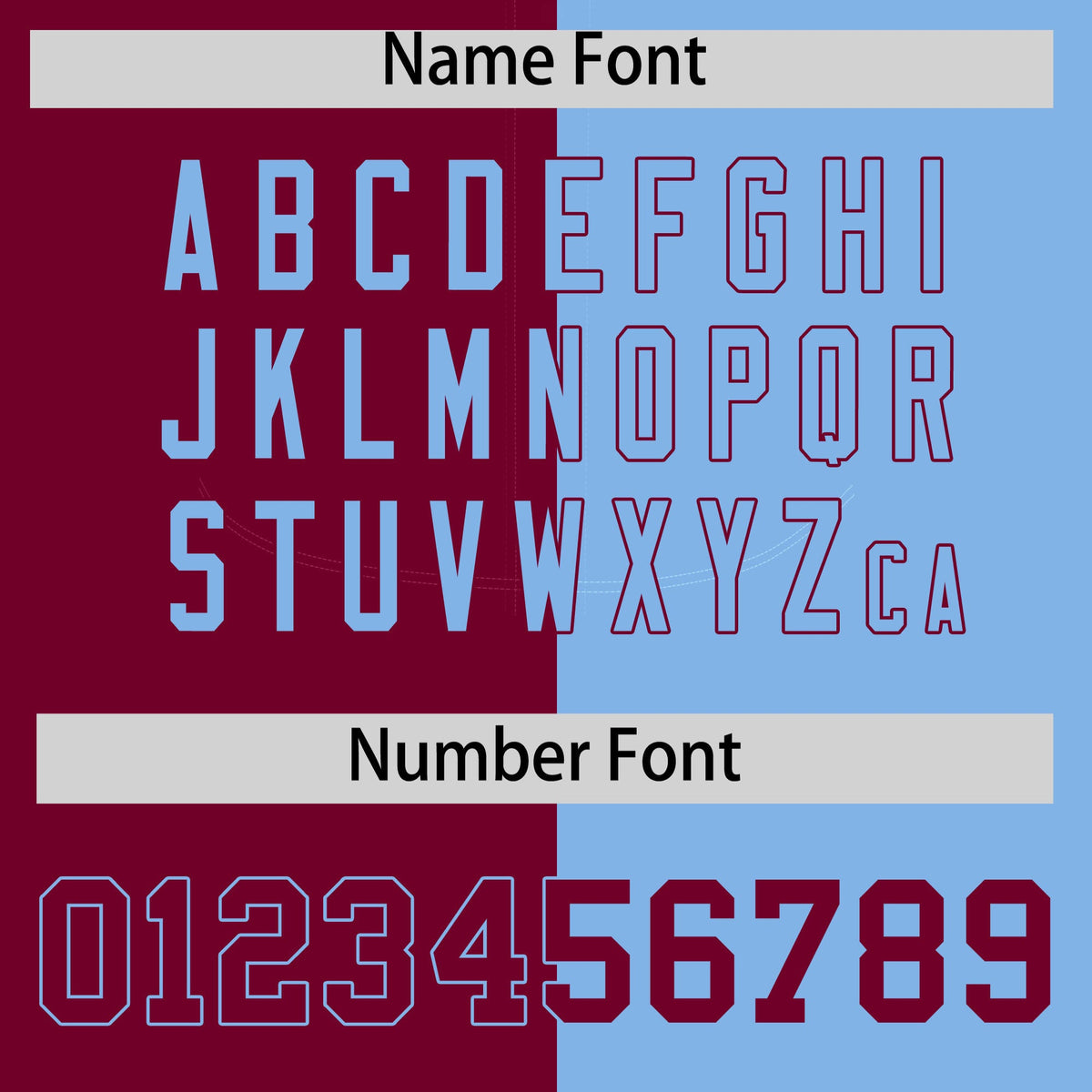 Custom Crimson Powder Blue Split Fashion Coconut Tree Design Authentic Baseball Jersey| KXKSHOP