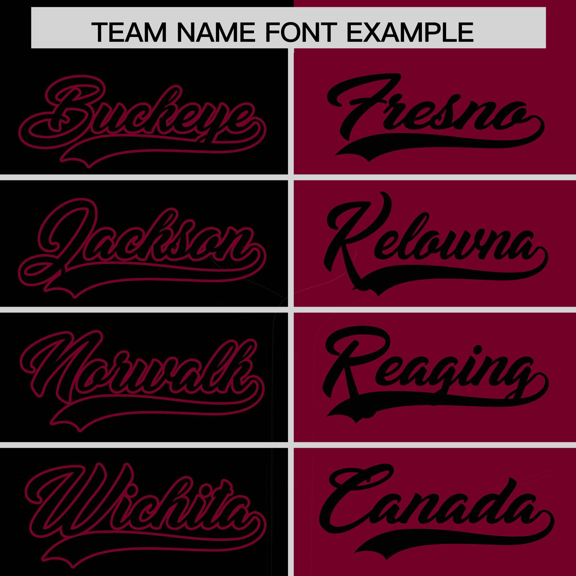 Custom Black Crimson Split Fashion Coconut Tree Design Authentic Baseball Jersey| KXKSHOP