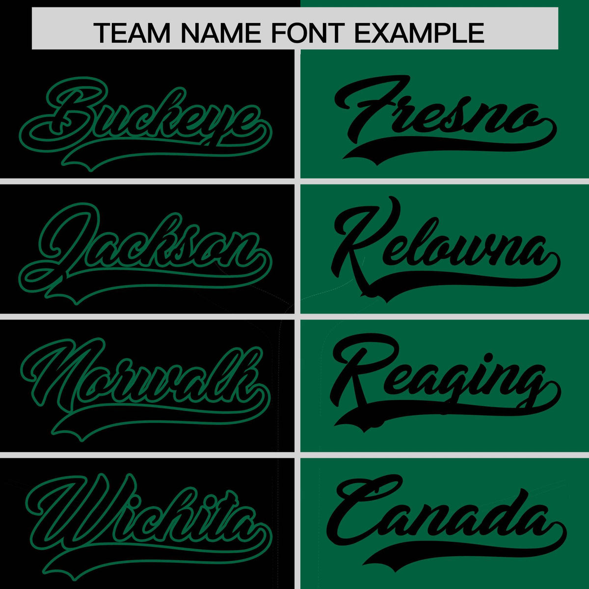 Custom Black Kelly Green Split Fashion Coconut Tree Design Authentic Baseball Jersey| KXKSHOP