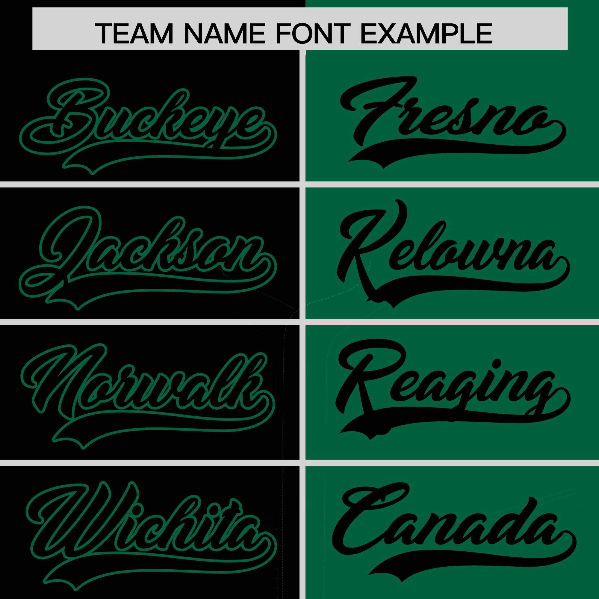 Custom Black Kelly Green Split Fashion Coconut Tree Design Authentic Baseball Jersey| KXKSHOP