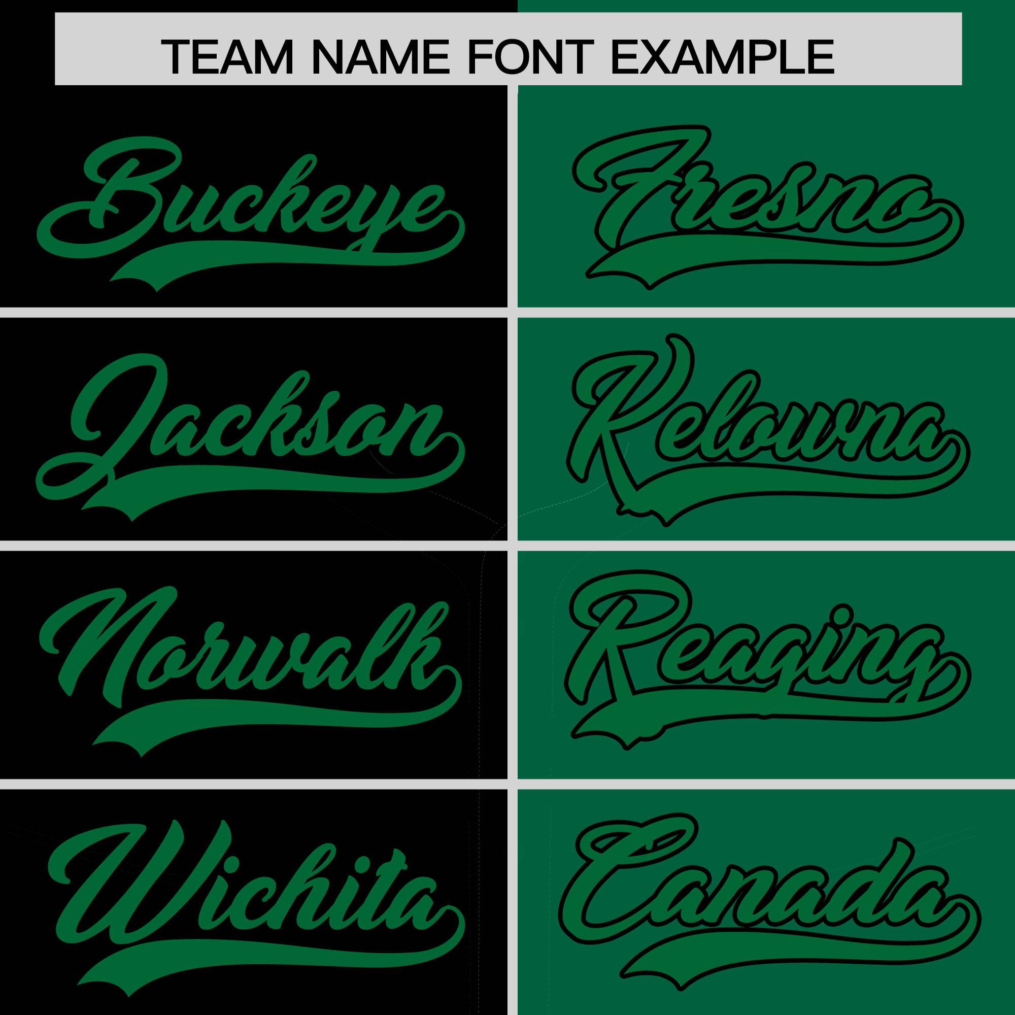 Custom Black Kelly Green Split Fashion Coconut Tree Design Authentic Baseball Jersey| KXKSHOP