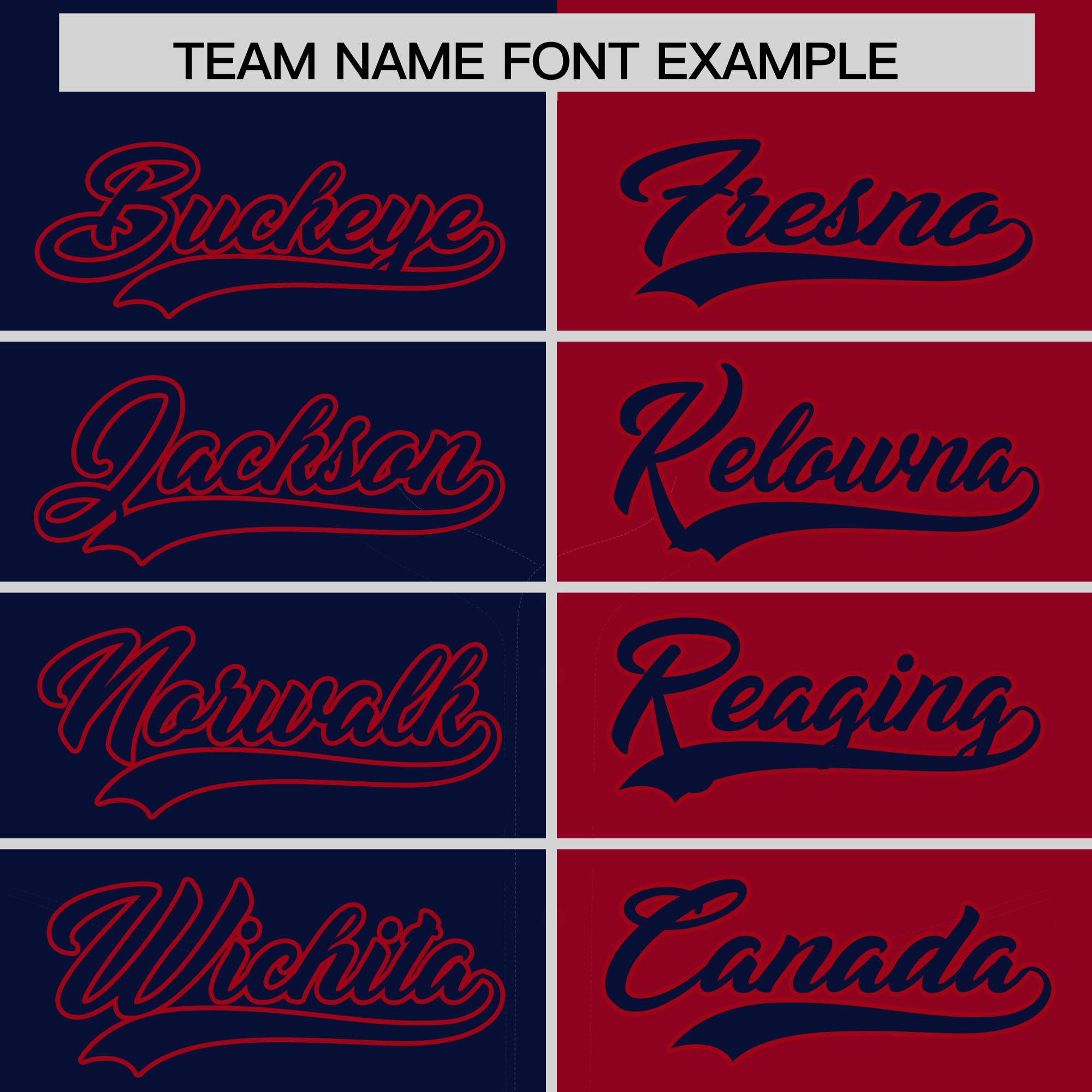 Custom Navy Red Split Fashion Coconut Tree Design Authentic Baseball Jersey| KXKSHOP