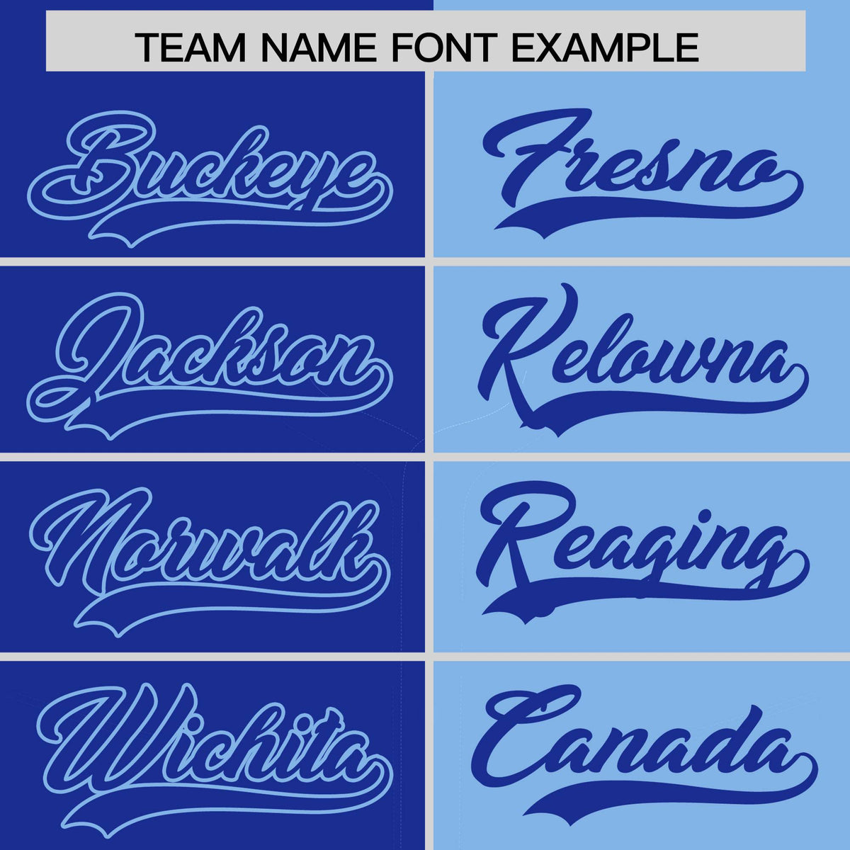 Custom Royal Powder Blue Split Fashion Coconut Tree Design Authentic Baseball Jersey| KXKSHOP