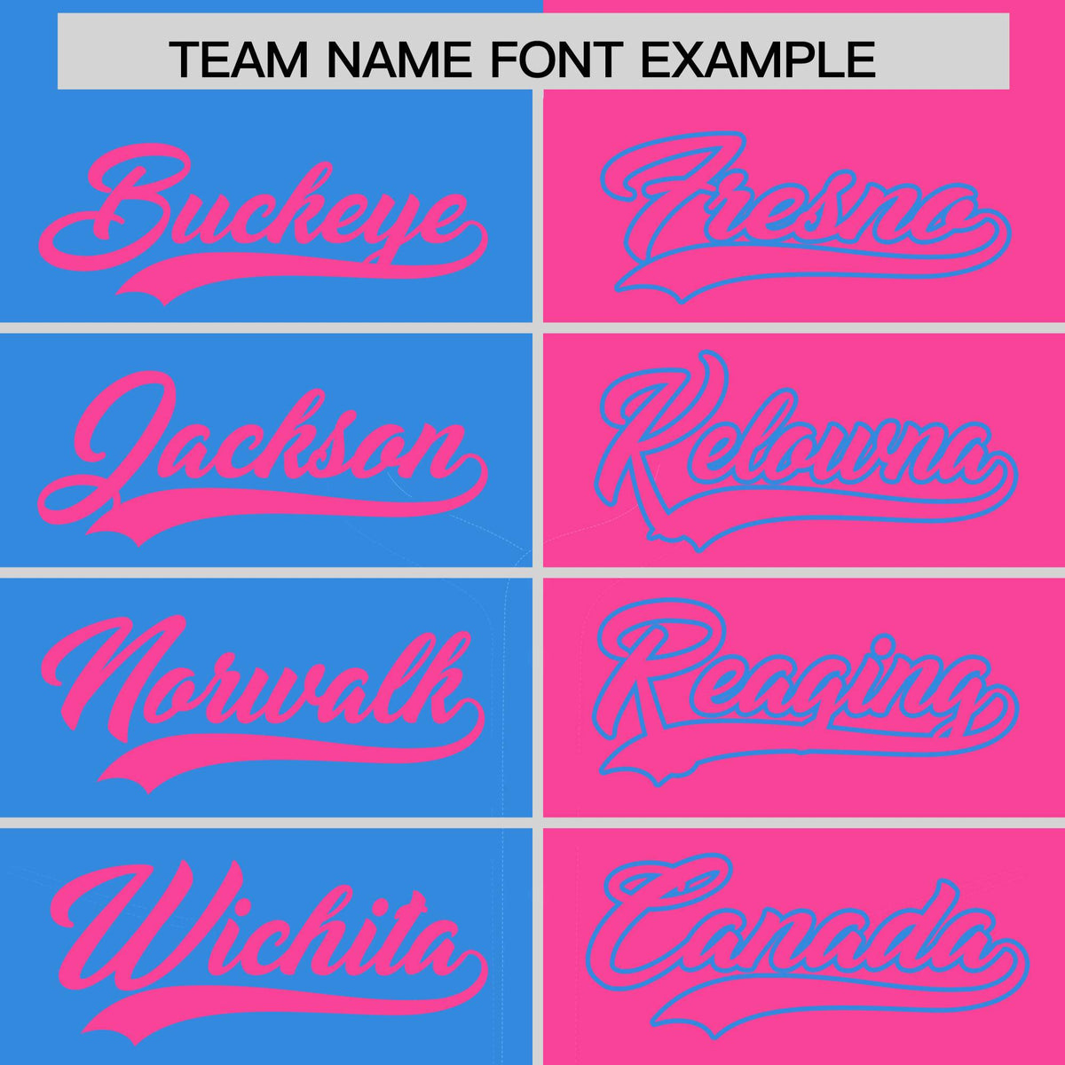 Custom Powder Blue Pink Split Fashion Coconut Tree Design Authentic Baseball Jersey| KXKSHOP