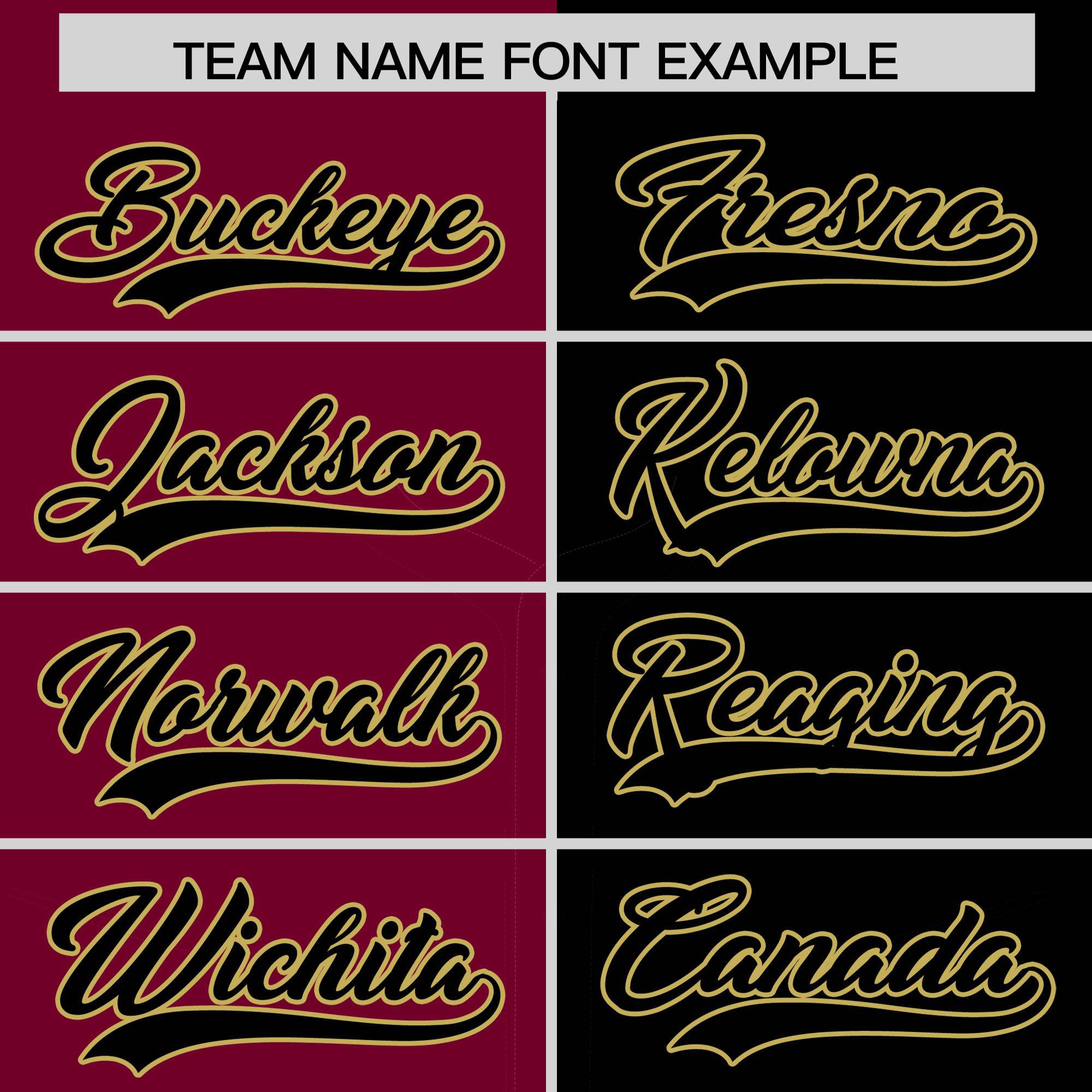 Custom Crimson Black Split Fashion Coconut Tree Design Authentic Baseball Jersey| KXKSHOP