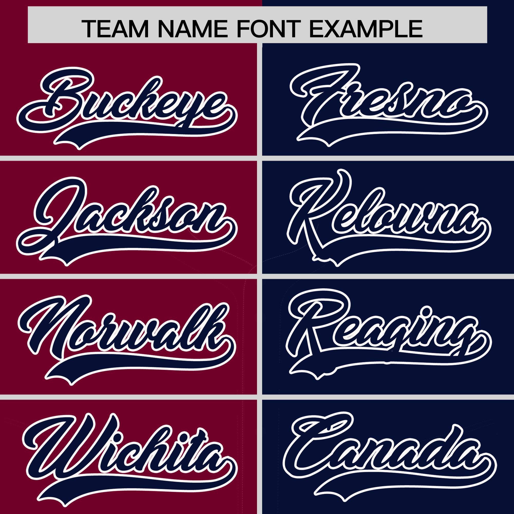 Custom Crimson Navy Split Fashion Coconut Tree Design Authentic Baseball Jersey| KXKSHOP