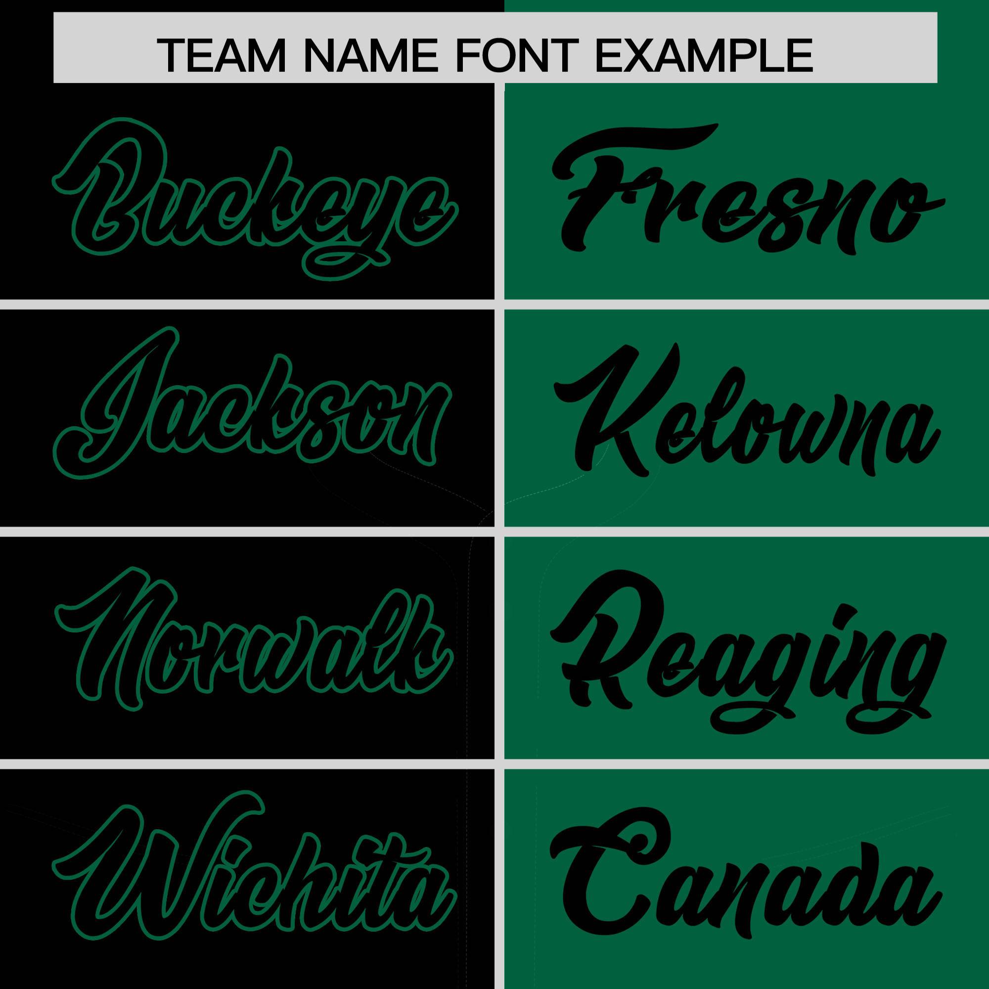 Custom Black Kelly Green Split Fashion Coconut Tree Design Authentic Baseball Jersey| KXKSHOP