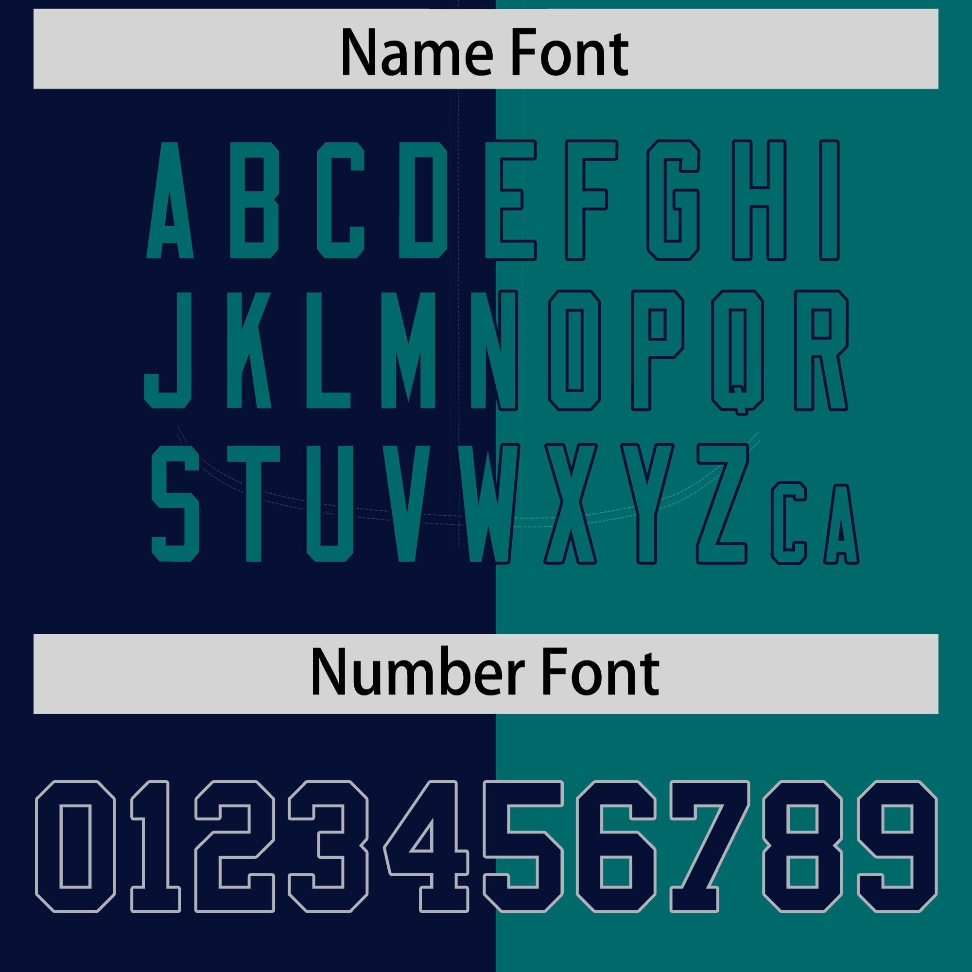 Custom Navy Aqua Split Fashion Coconut Tree Design Authentic Baseball Jersey| KXKSHOP