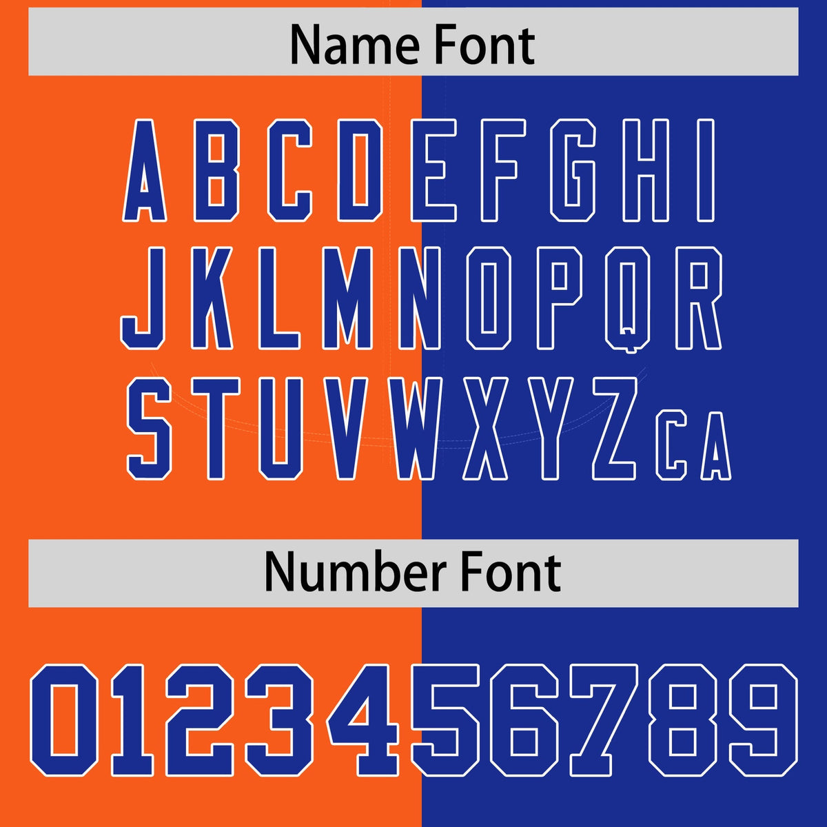 Custom Orange Royal Split Fashion Coconut Tree Design Authentic Baseball Jersey| KXKSHOP