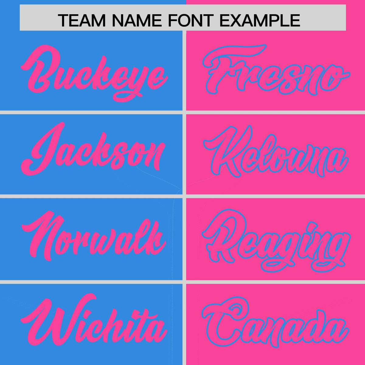 Custom Powder Blue Pink Split Fashion Coconut Tree Design Authentic Baseball Jersey| KXKSHOP