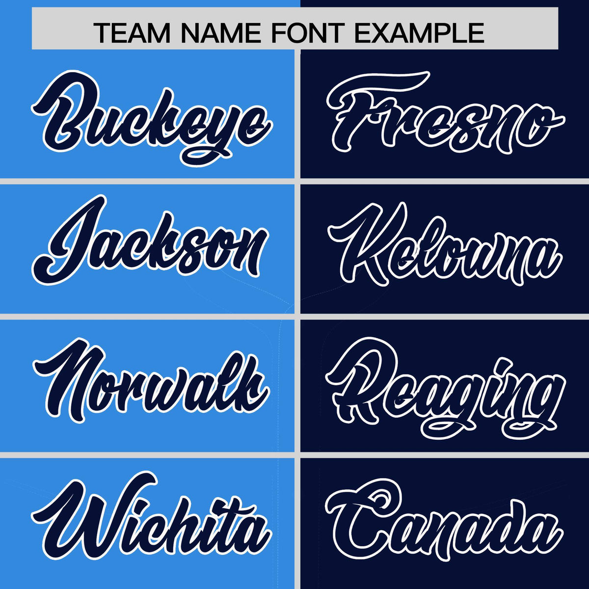 Custom Powder Blue Navy Split Fashion Coconut Tree Design Authentic Baseball Jersey| KXKSHOP