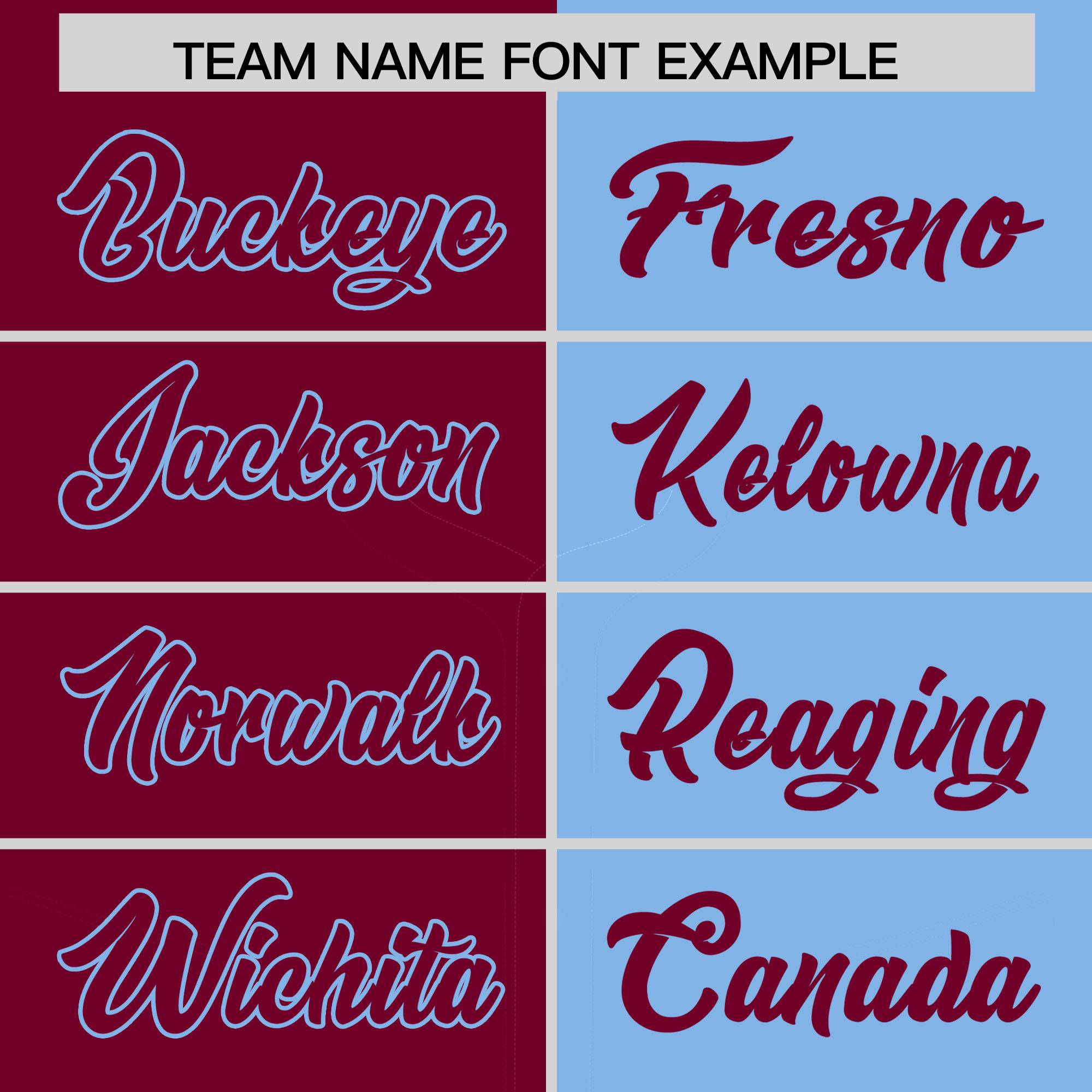 Custom Crimson Powder Blue Split Fashion Coconut Tree Design Authentic Baseball Jersey| KXKSHOP