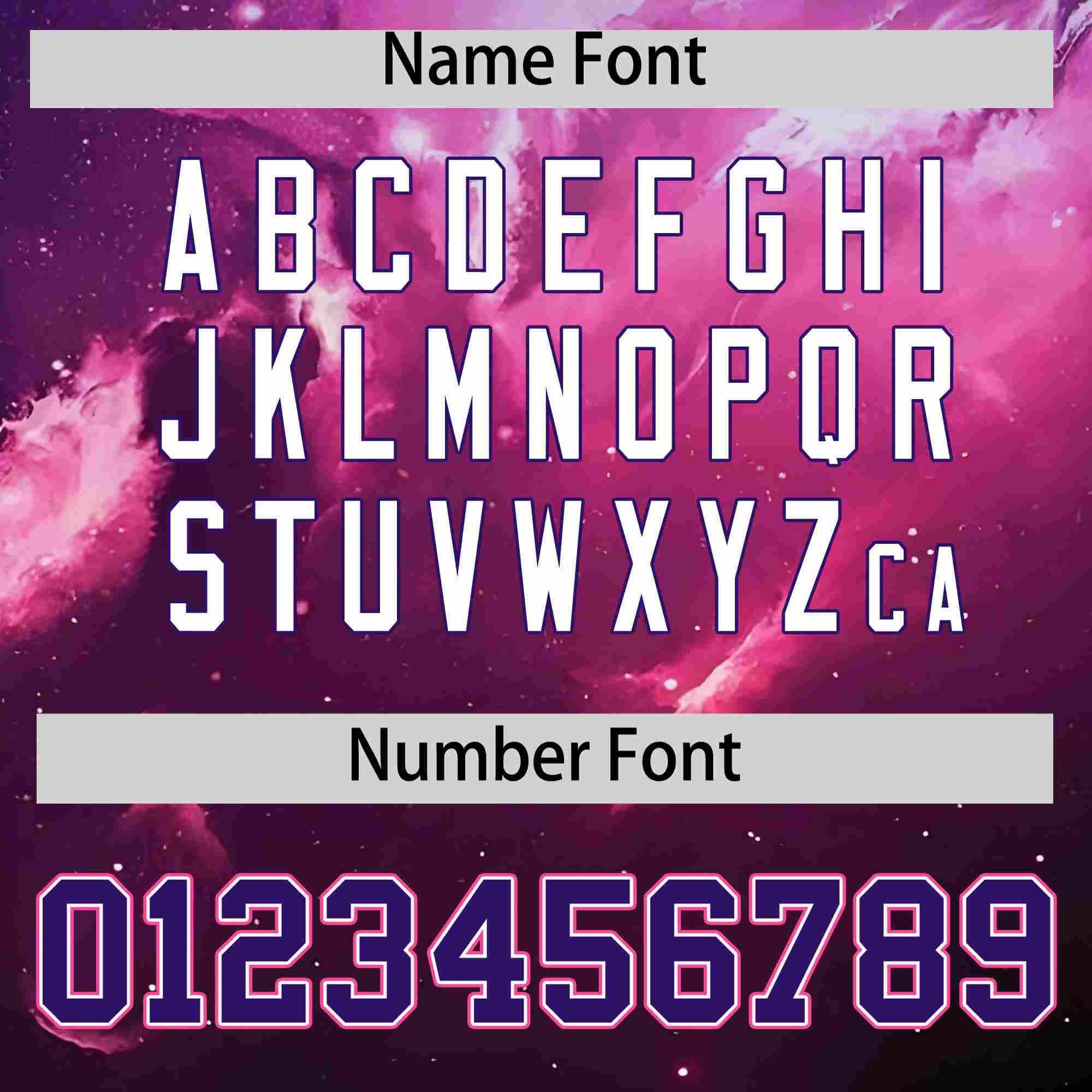 Custom Purple Personalized Starburst Pattern Authentic Baseball Jersey| KXKSHOP