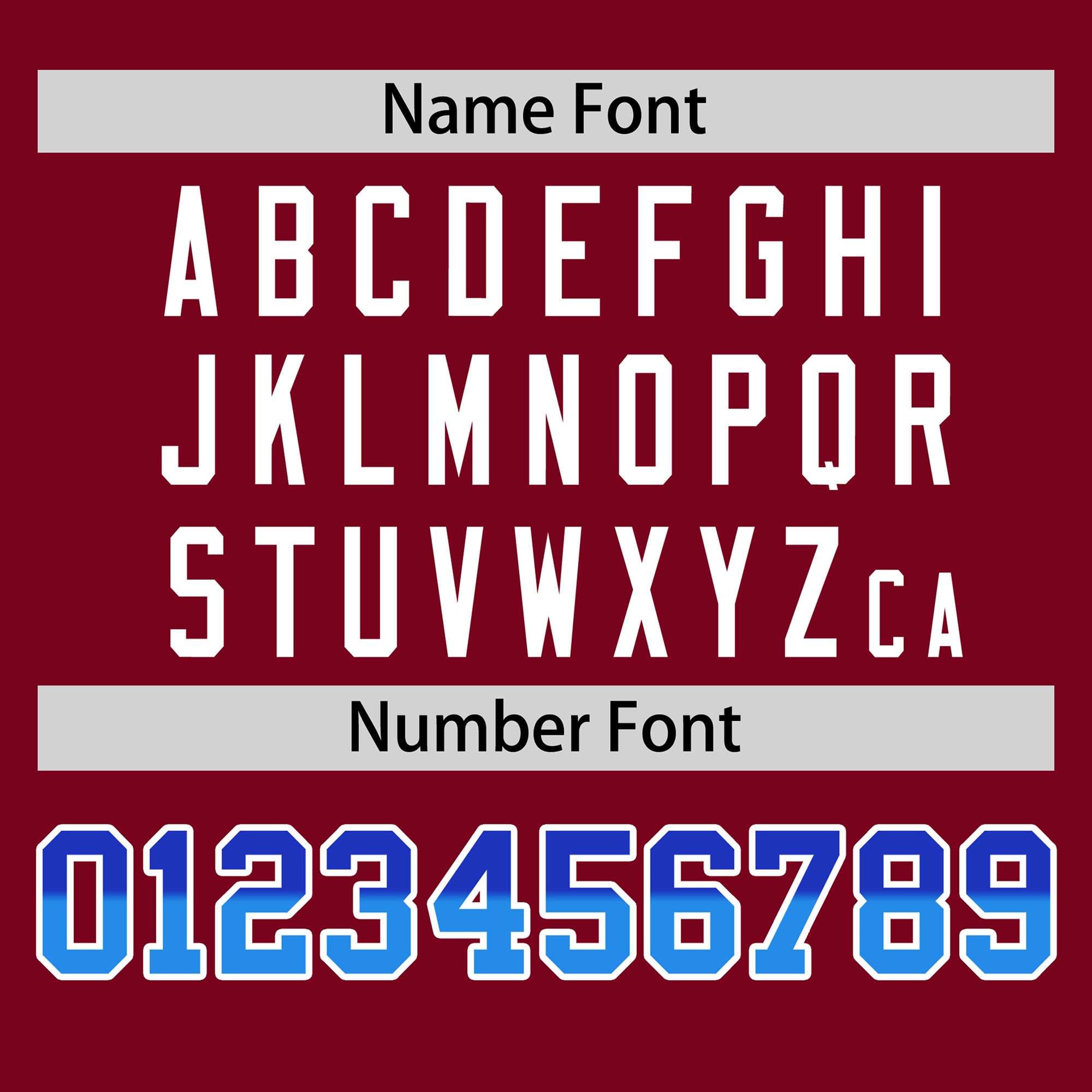 Custom Crimson Royal-Powder Blue Personalized Gradient Font And Side Design Authentic Baseball Jersey