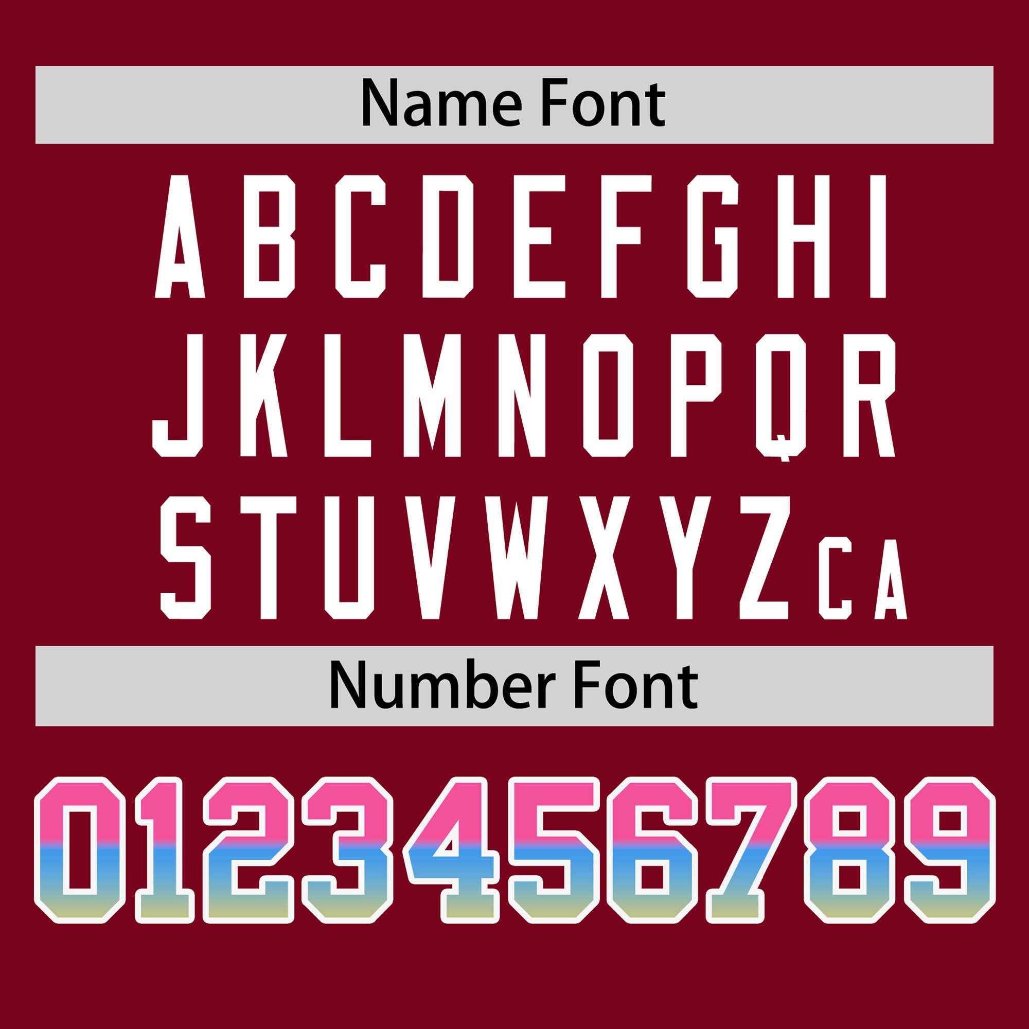 Custom Crimson Pink-Powder Blue Personalized Gradient Font And Side Design Authentic Baseball Jersey