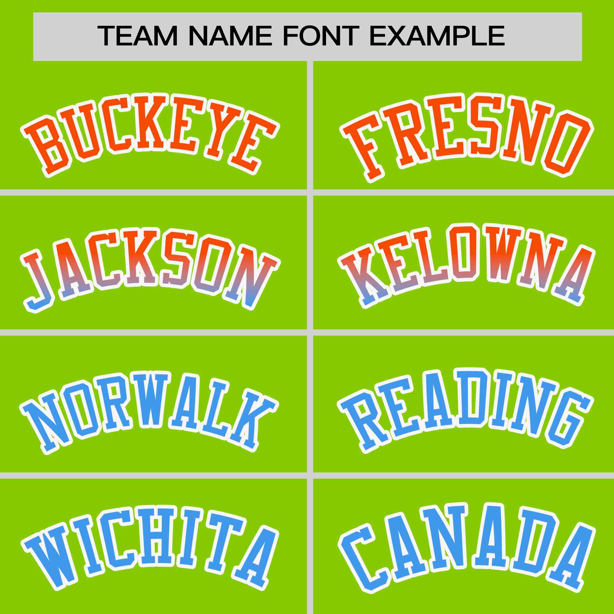 Custom Neon Green Orange-Powder Blue Personalized Gradient Font And Side Design Authentic Baseball Jersey