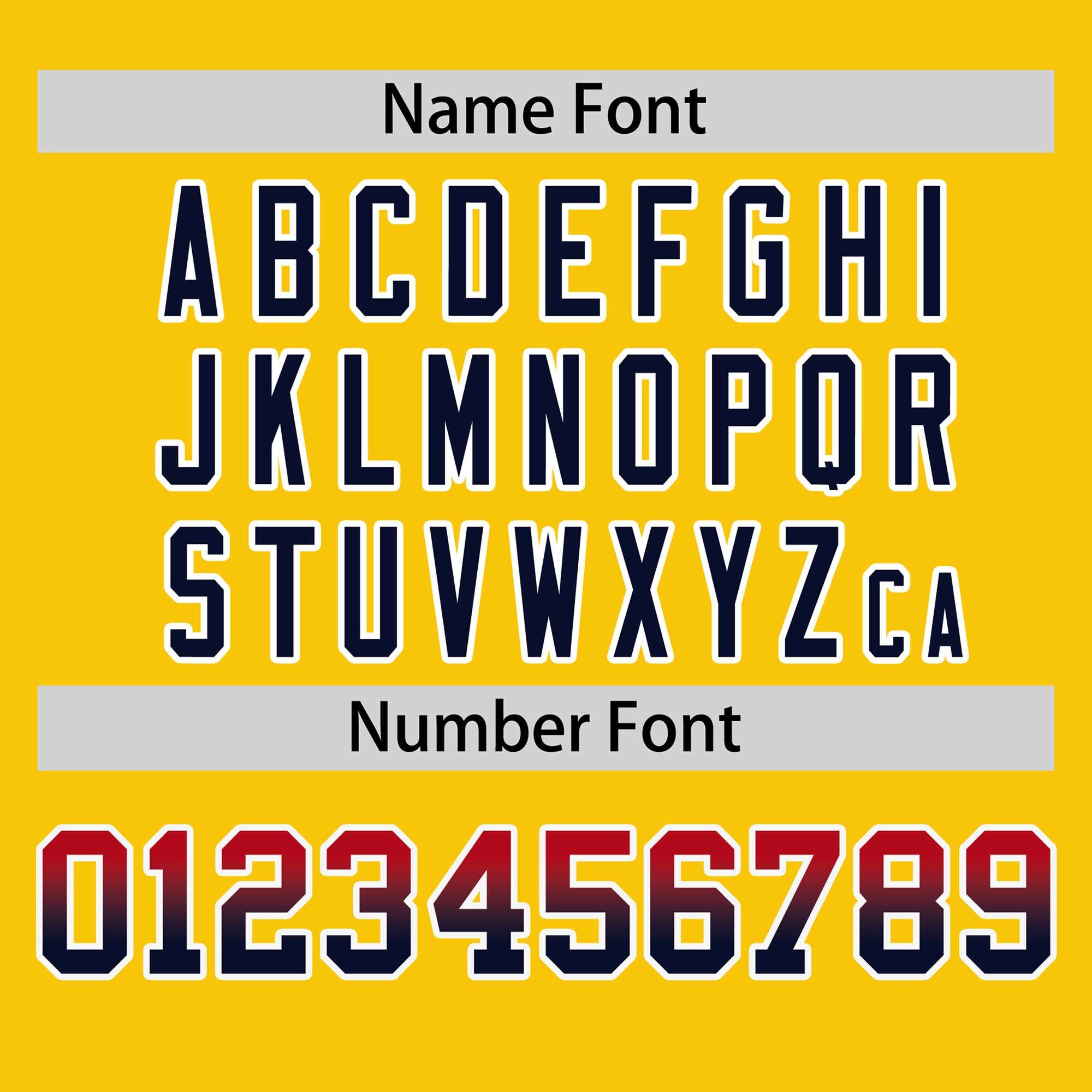 Custom Gold Red-Black Personalized Gradient Font And Side Design Authentic Baseball Jersey