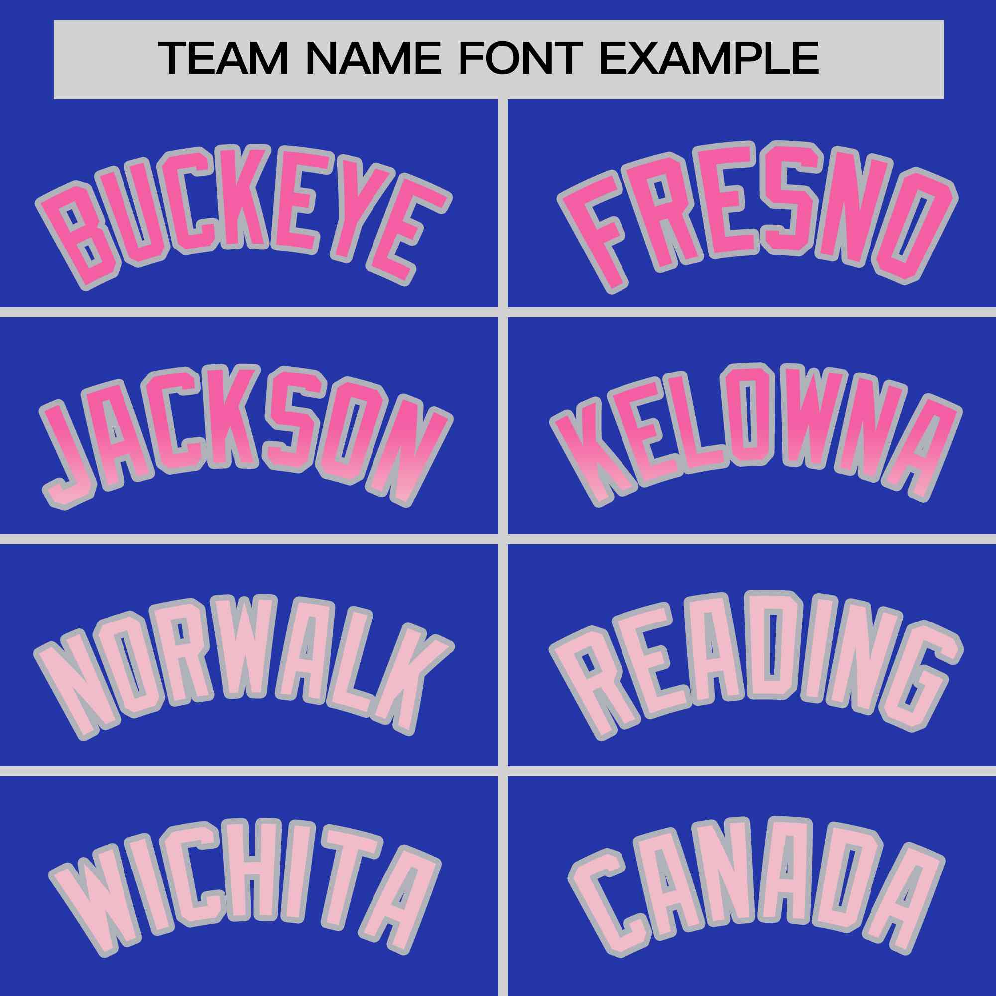 Custom Royal Pink-Lt Pink Personalized Gradient Font And Side Design Authentic Baseball Jersey