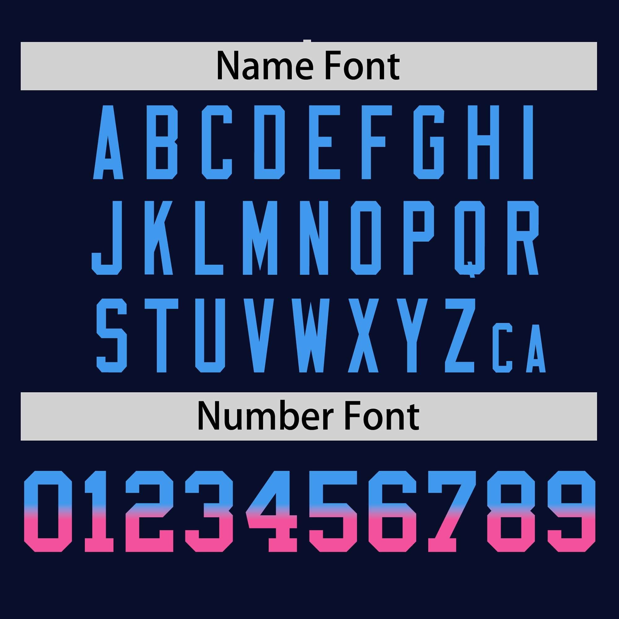 Custom Navy Powder Blue-Pink Personalized Gradient Font And Side Design Authentic Baseball Jersey