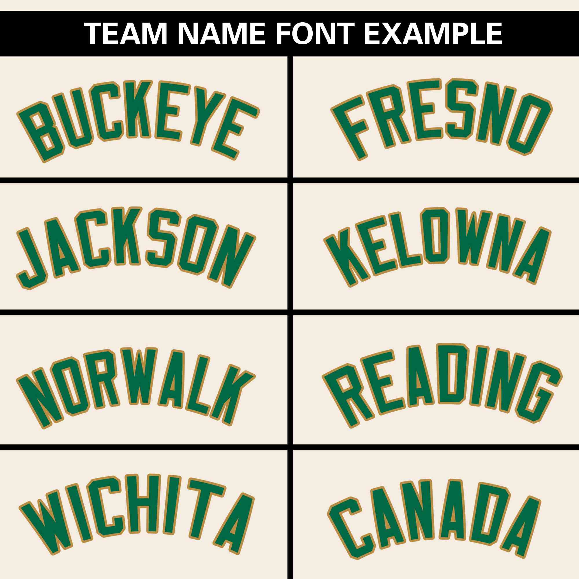 Custom Cream Kelly Green-Old Gold Personalized Side Two-Tone Design Authentic Baseball Jersey