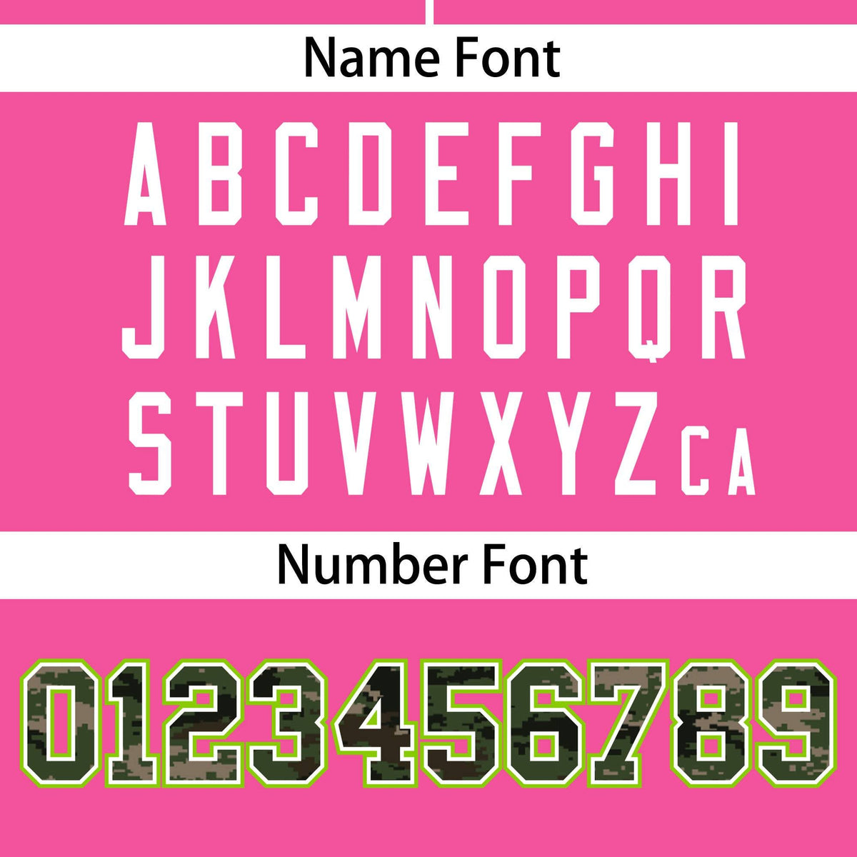 Custom Pink Personalized Camo Font Authentic Baseball Jersey